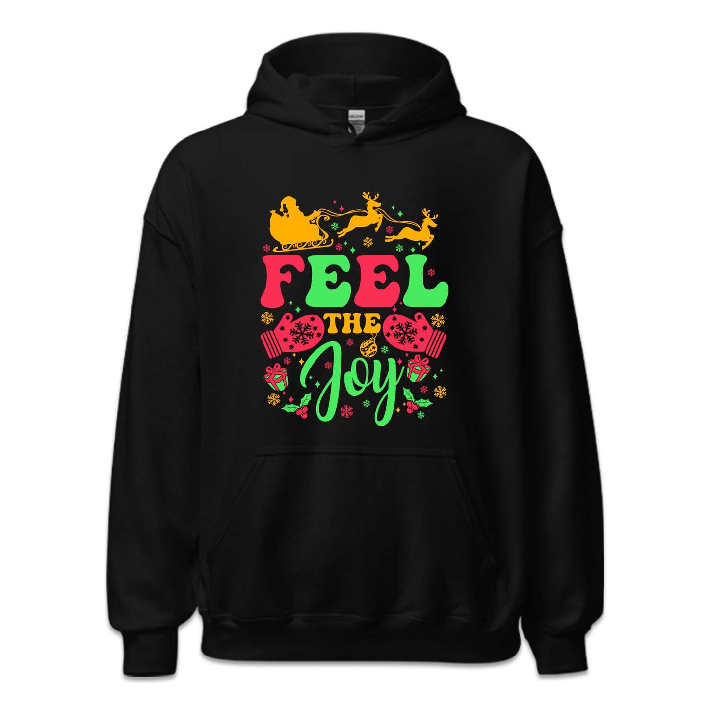 Christmas Feel The Joy Santa Claus Sleigh Xmas Holiday | PRODUCT CODE: FLTHJYCHRGE