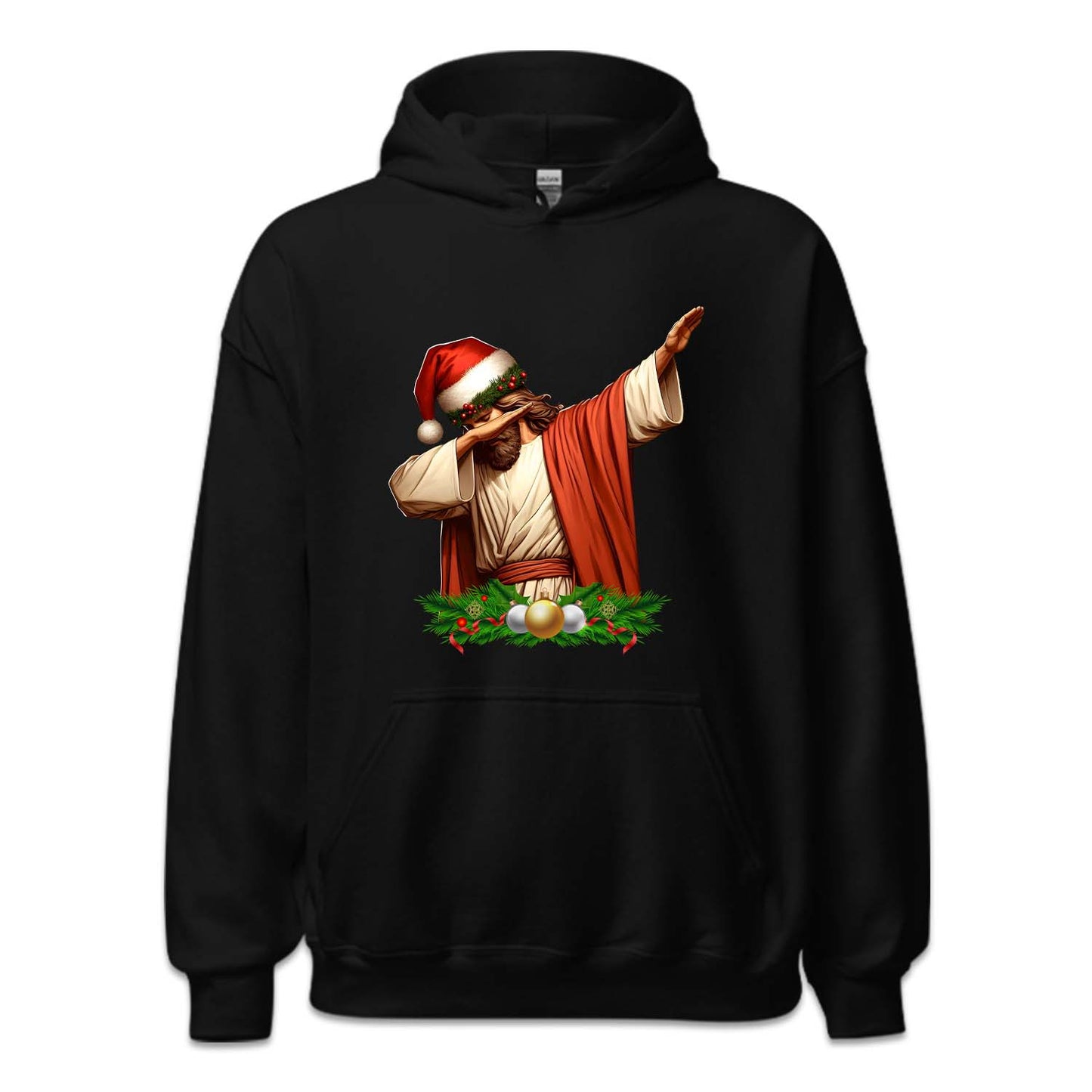 Christmas Dabbing Jesus in Santa Hat Religous Festive Xmas | PRODUCT CODE: DBNGJXMSCR