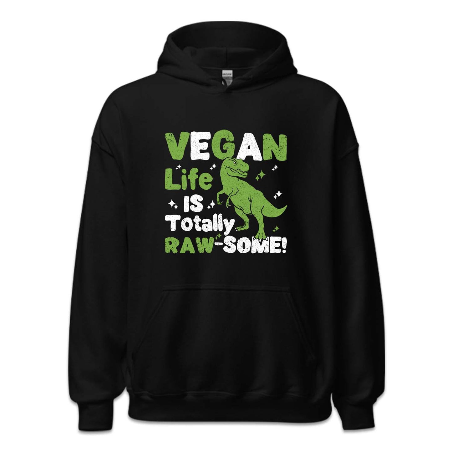 Vegan Life is Totally Raw-Some Vegetarian Dinosaur | PRODUCT CODE: VNGELFTRWS