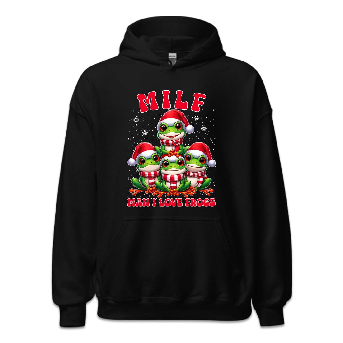 Frogs Christmas MILF Man I Love Frogs Humorous Xmas Frog | PRODUCT CODE: FRGCHTMLFVE