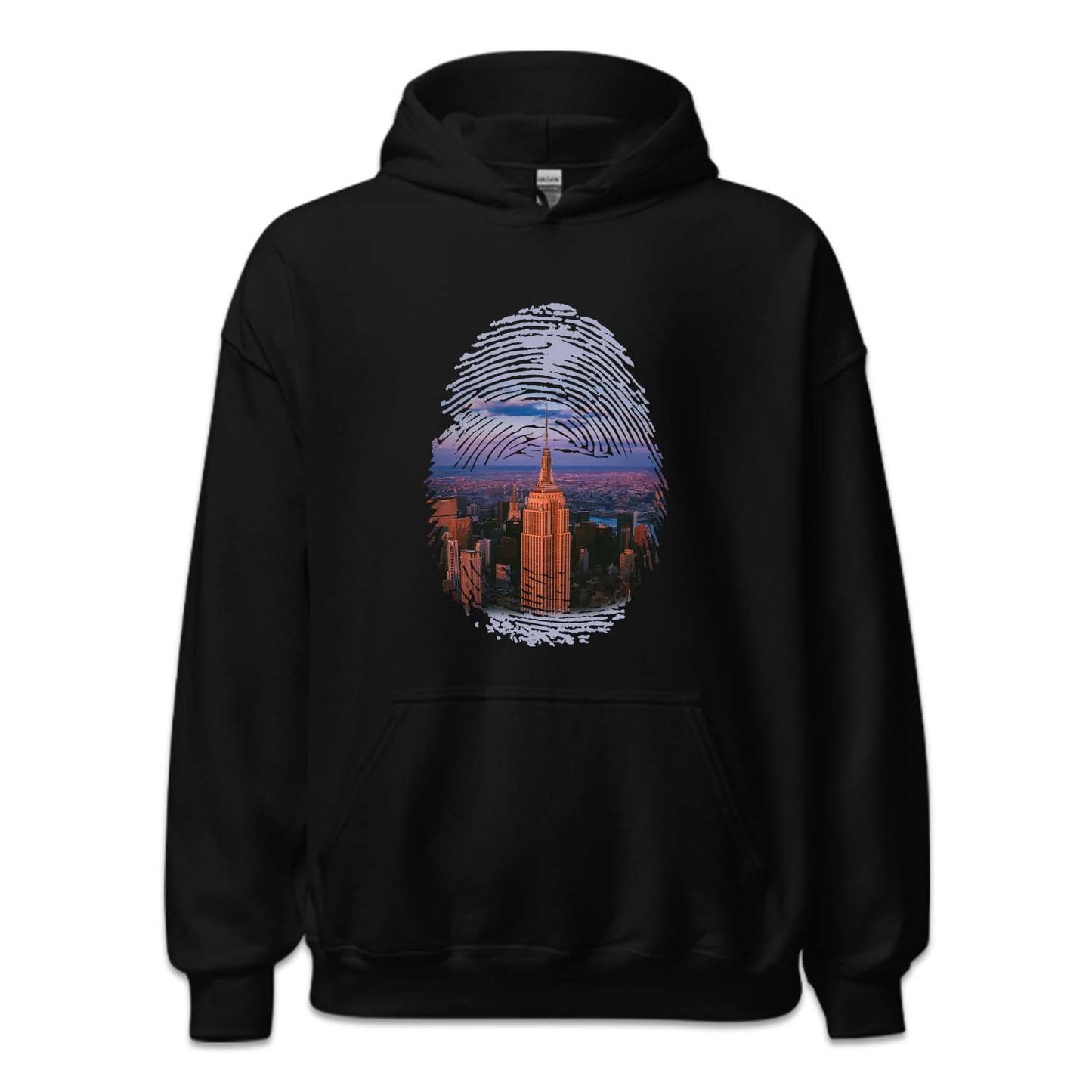 Empire State Building Fingerprint New York City Dusk | PRODUCT CODE: EMPRSTBLFG