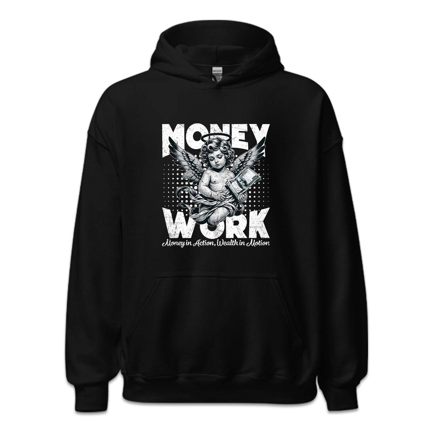 Cherub Holding $100 Bills Money Work | PRODUCT CODE: MNYWRKCHB