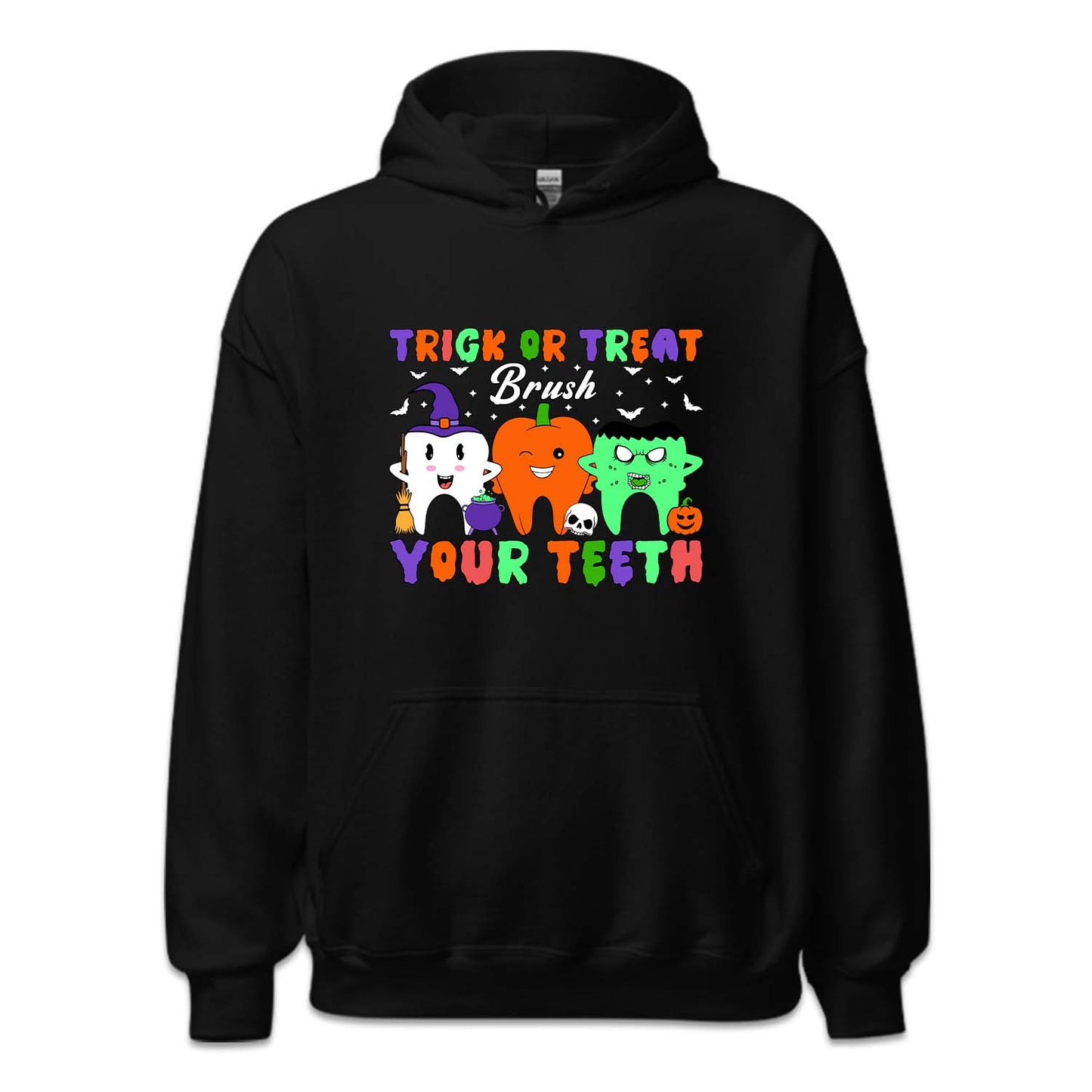 Trick Or Treat Brush Your Teeth Spooky Halloween Dentist | PRODUCT CODE: TRKCREBRHS
