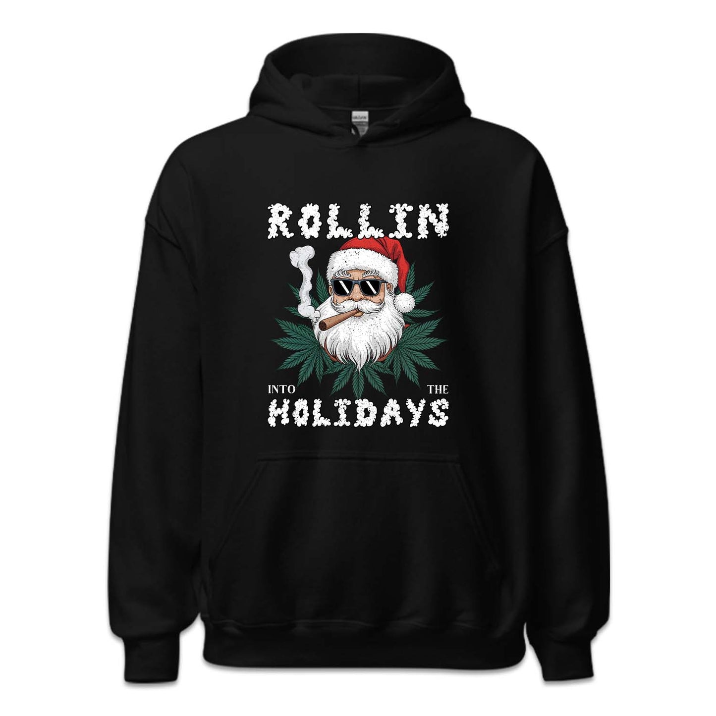 Christmas Santa Claus Smoking Weed Cannabis Xmas | PRODUCT CODE: RLNTHDYCHM