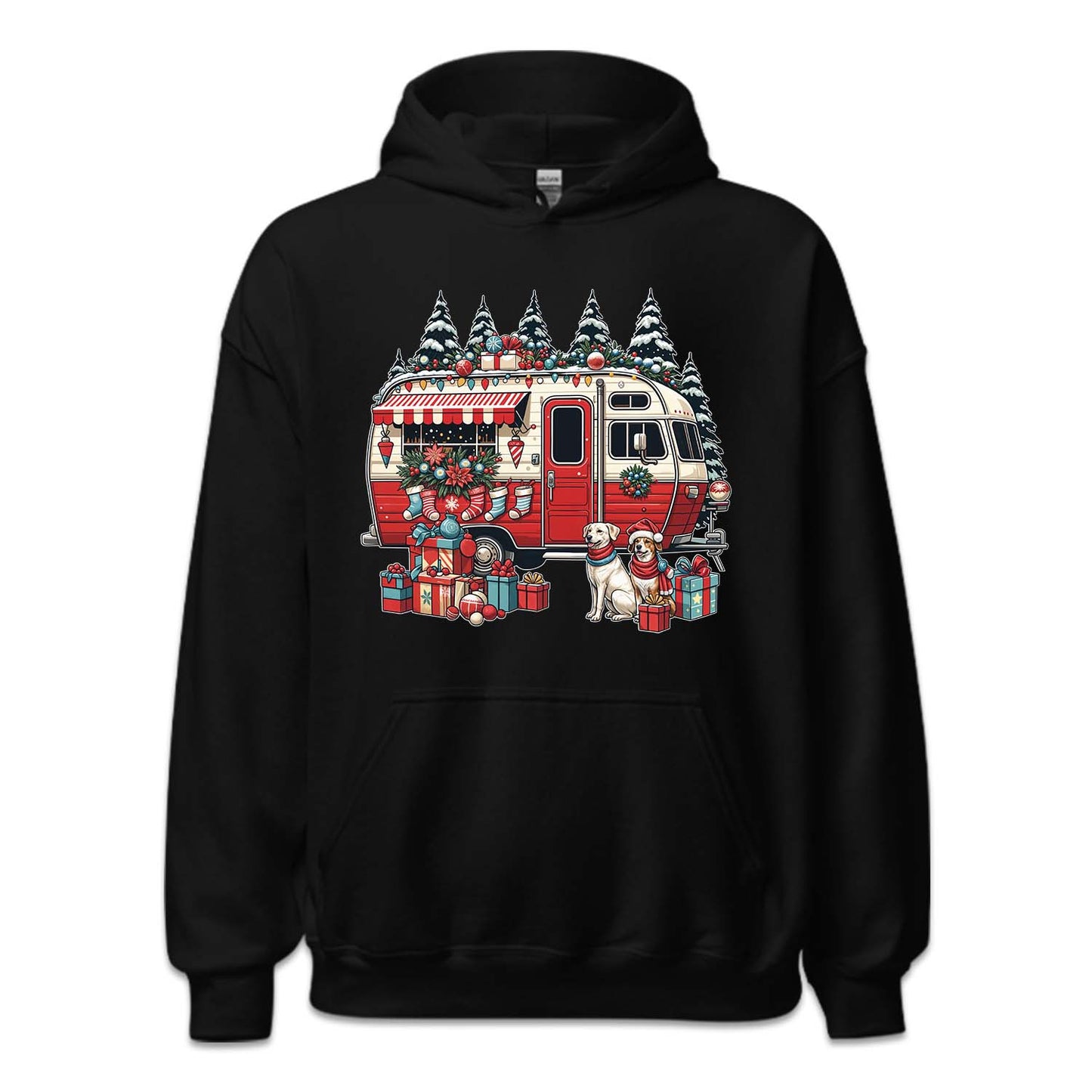 Vintage Christmas Camper Xmas Adventure | PRODUCT CODE: VGTCHRMSNT