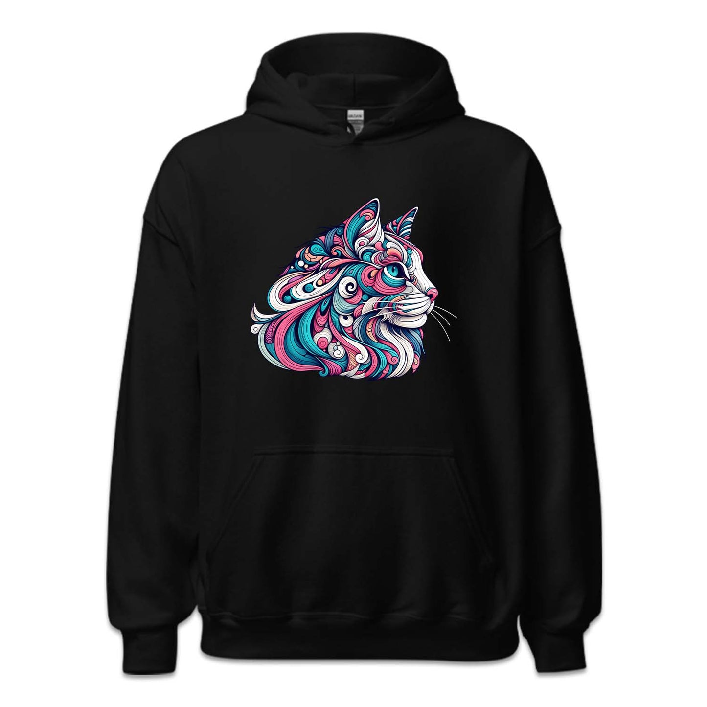 Psychedelic Colorful Maine Coon Cat | PRODUCT CODE: MNCOPSYDLT