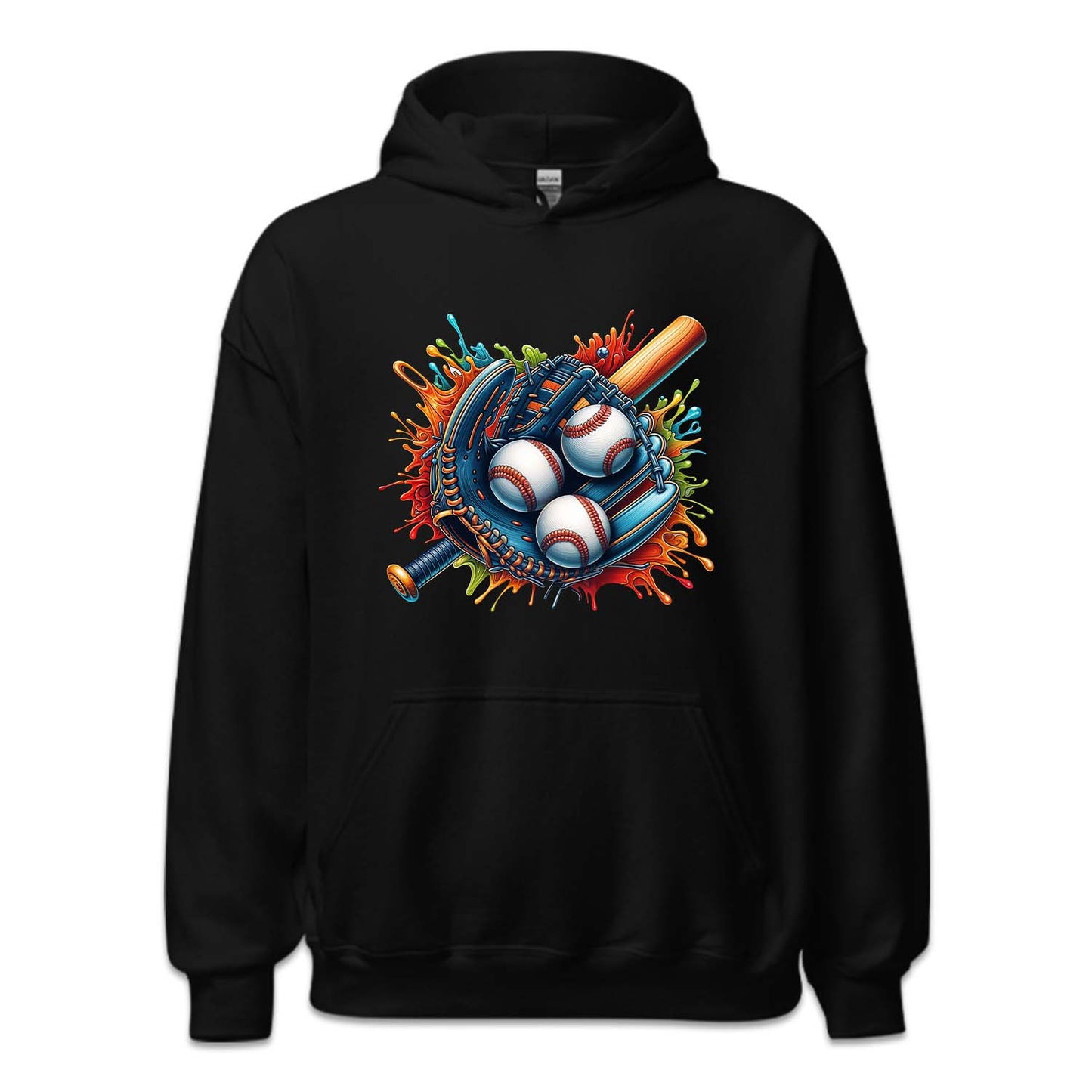 Colorful Baseball Glove Splash Game Lover | PRODUCT CODE: CLOBSEBLGV