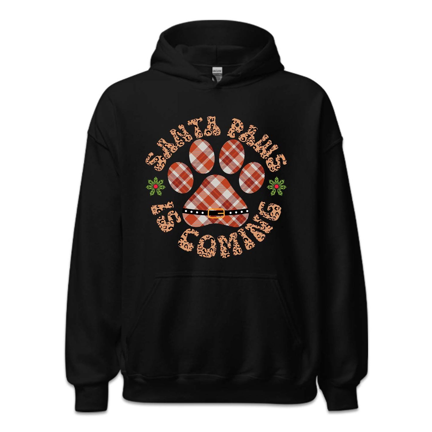 Santa Paws Is Coming Christmas Pet Holiday Xmas | PRODUCT CODE: SNTPWACMNG