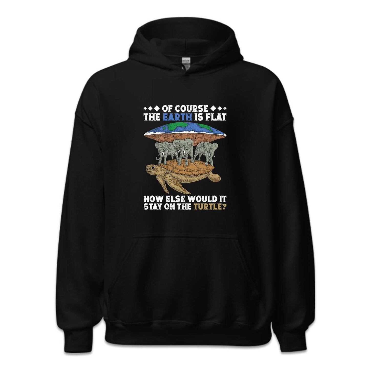 Flat Earth Turtle Conspiracy Theory | PRODUCT CODE: FTERHRLHRO