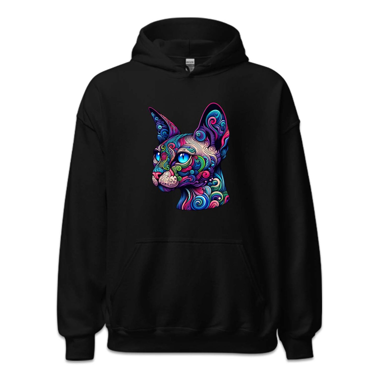 Psychedelic Colorful Sphynx Cat | PRODUCT CODE: SPXHCTPSY