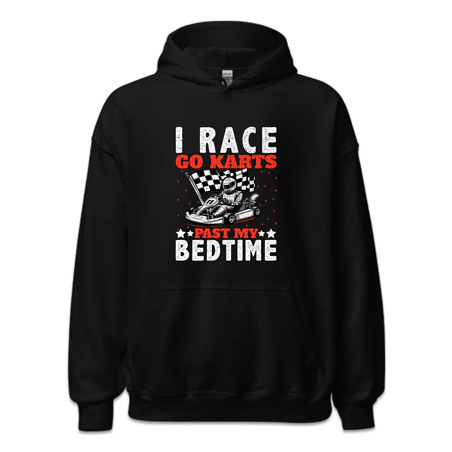 I Race Go Karts Past My Bedtime Racing Quotes | PRODUCT CODE: IRCGTSPMBD