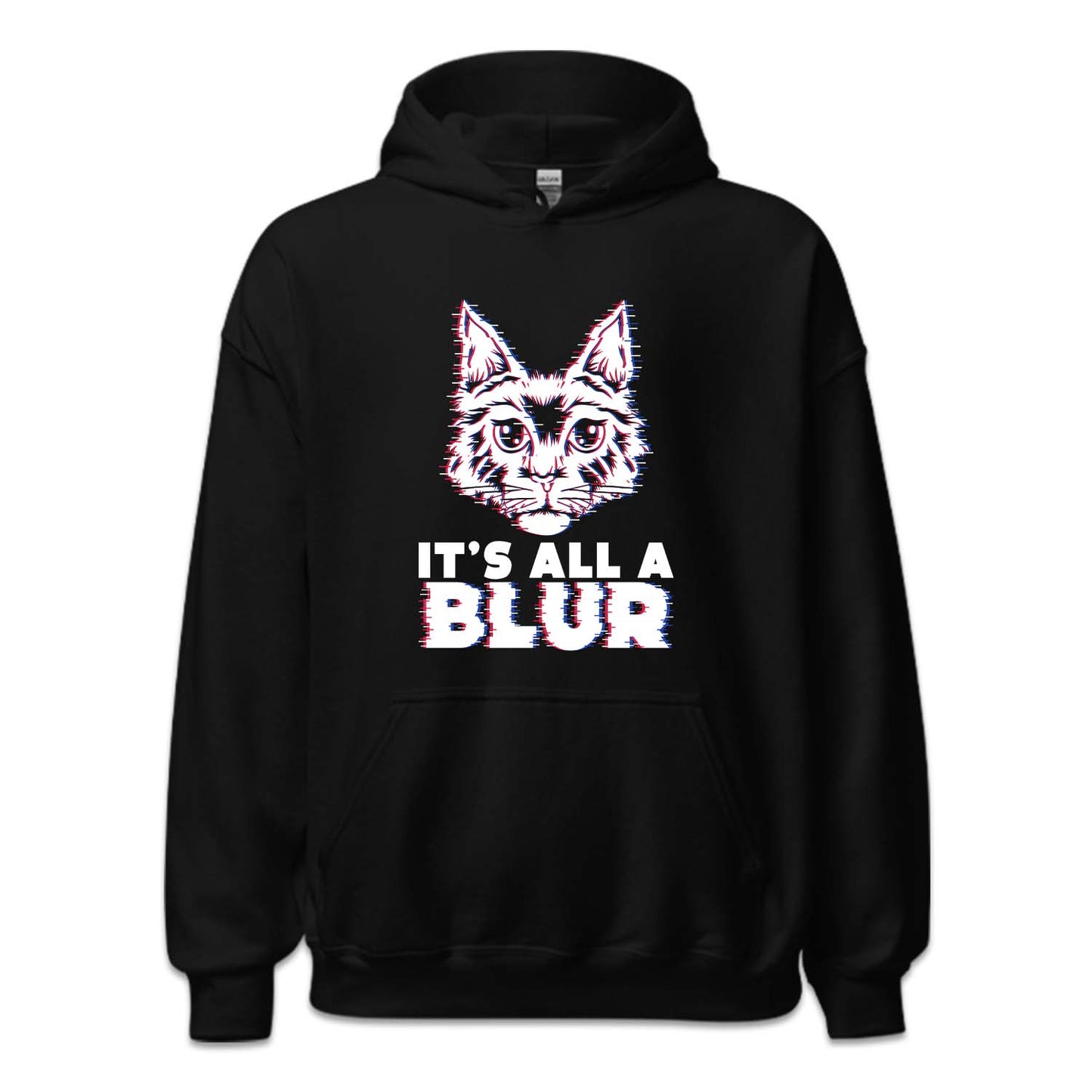 Cat It's All A Blur Hip Hop Concert Merchandise | PRODUCT CODE: CTIALBDRK