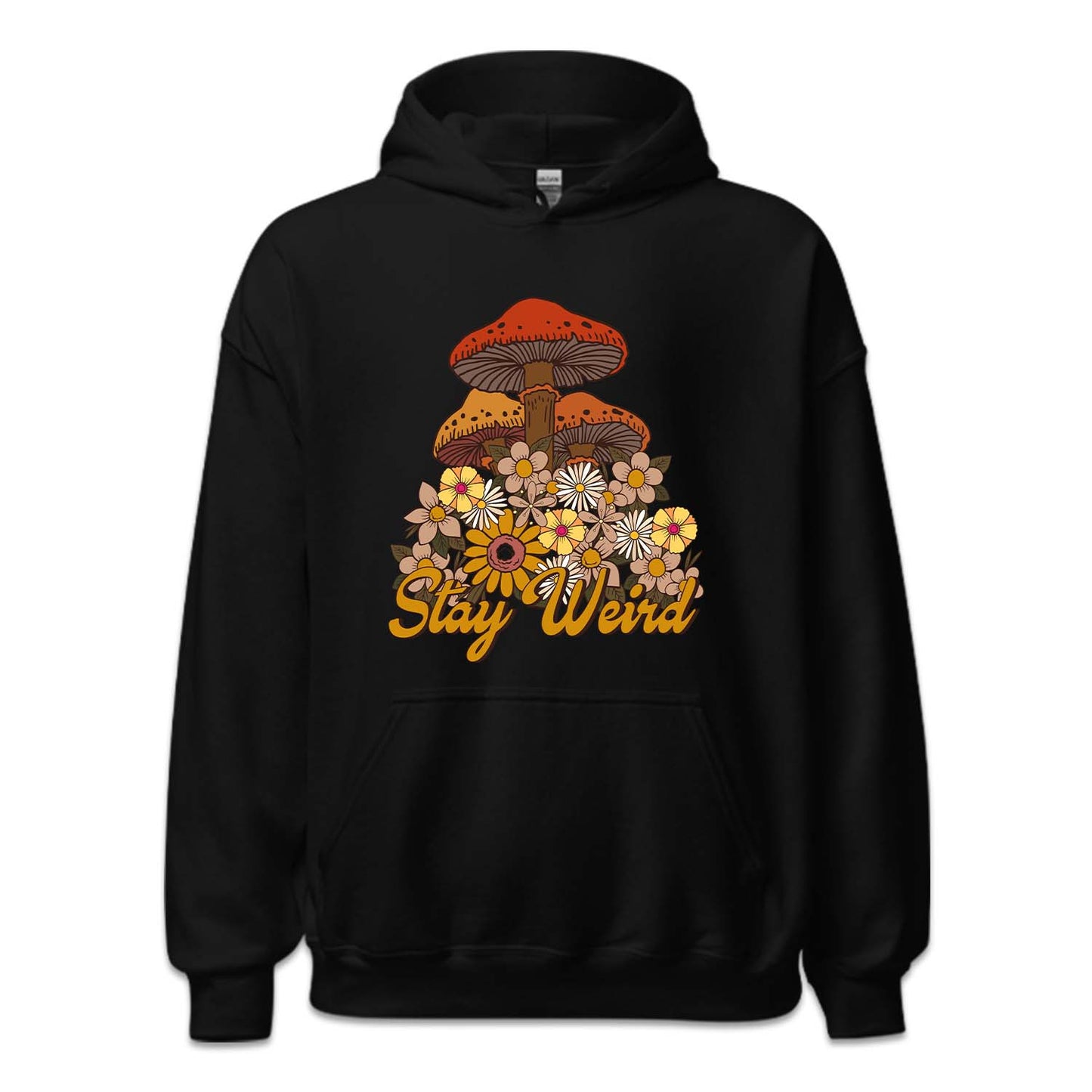 Retro Stay Weird Psychedelic Mushrooms | PRODUCT CODE: STYWRDMSHR