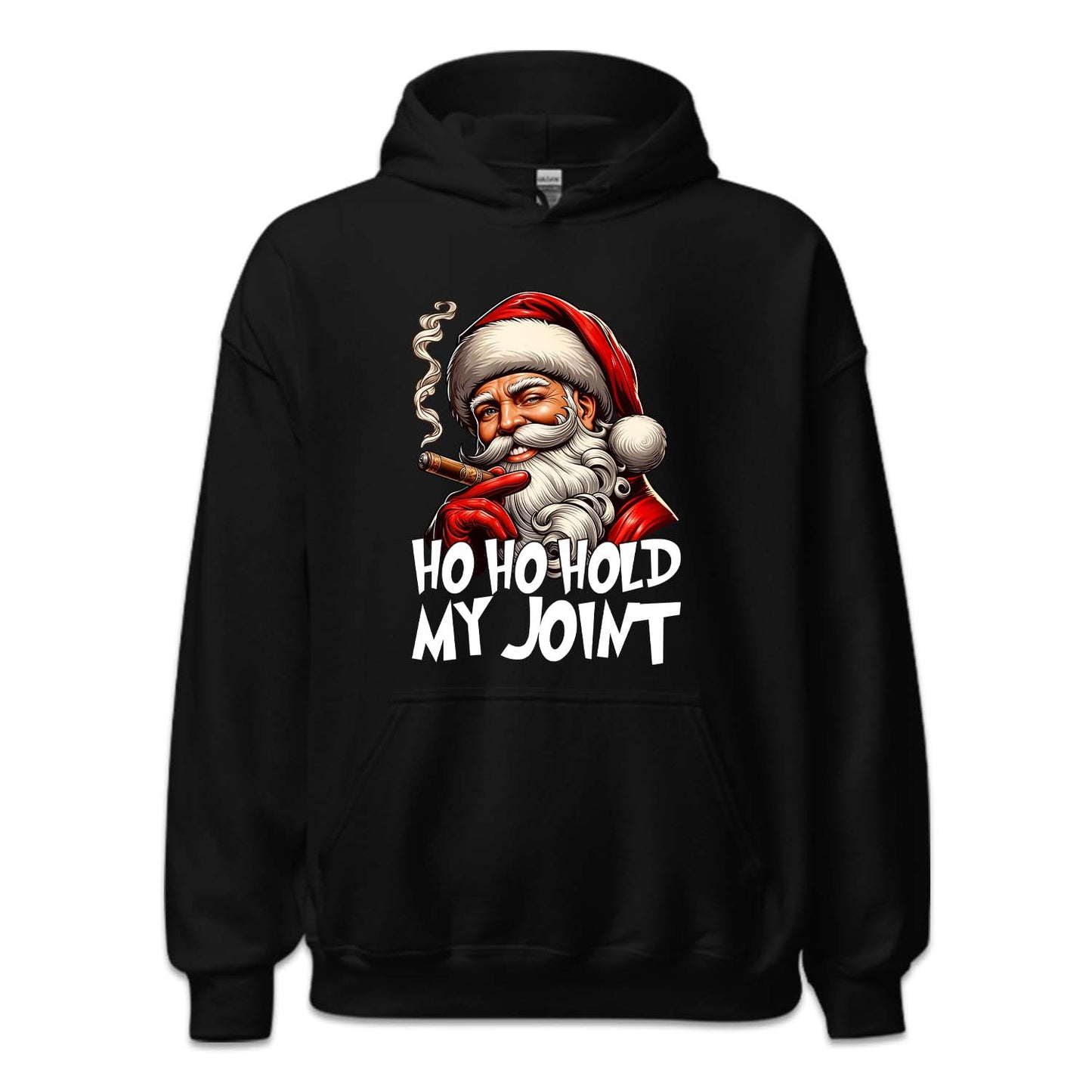 Christmas Cannabis Santa Hold My Joint Xmas | PRODUCT CODE: STNAHLDJCH