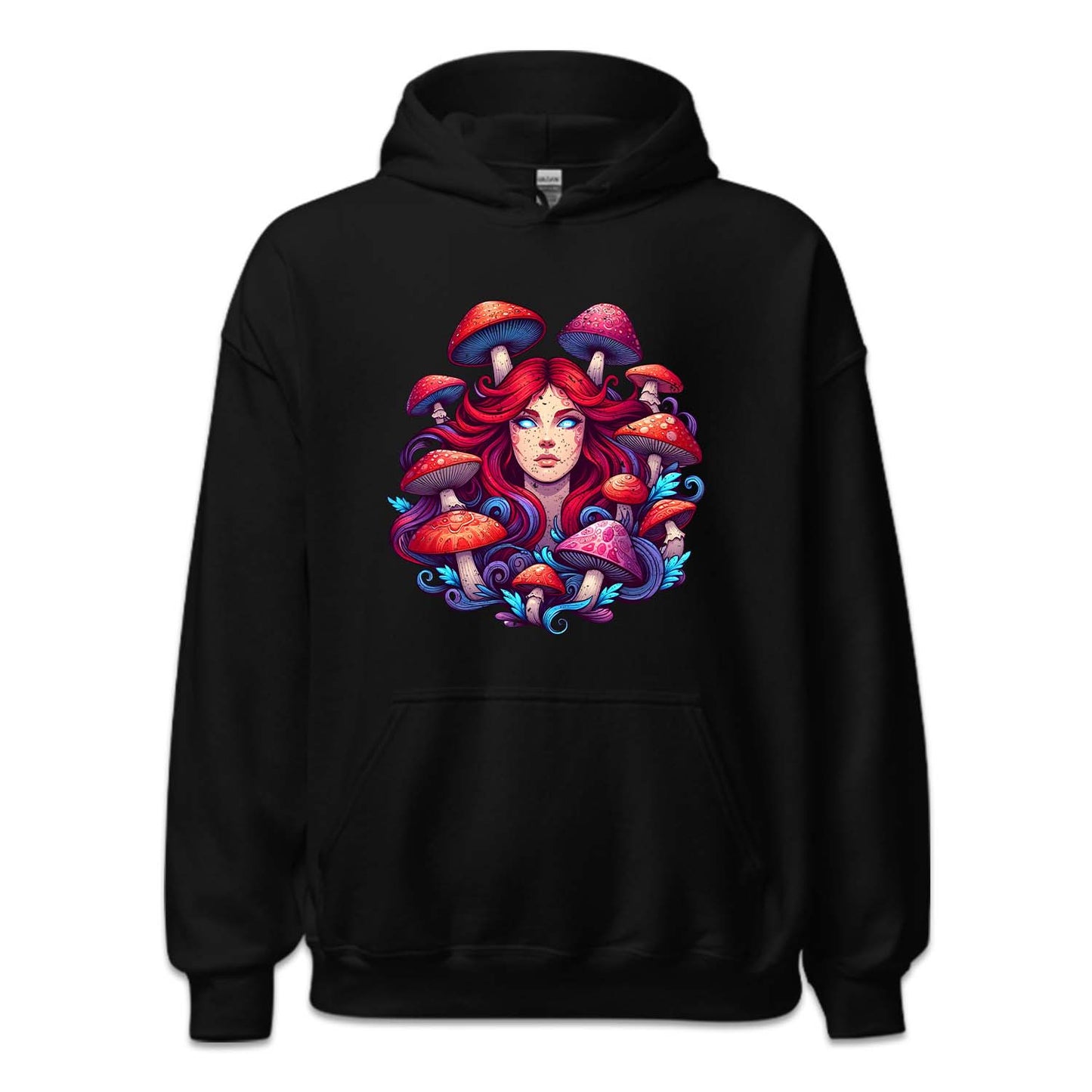 Psychedelic Mystical Woman Mushrooms Shroom Lover | PRODUCT CODE: PSYDLCMYWS