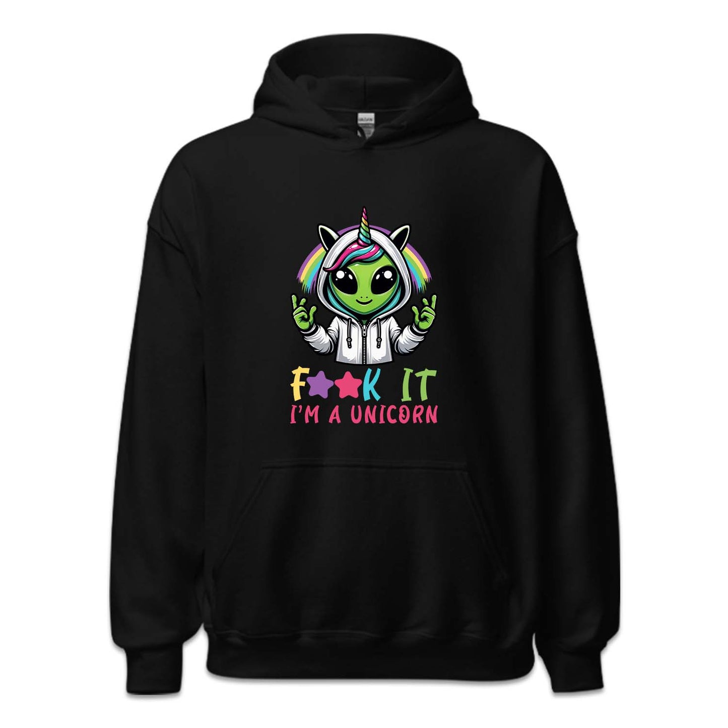 Fuck It I'm A Unicorn Funny Alien Unicorn | PRODUCT CODE: ALNUCROFK