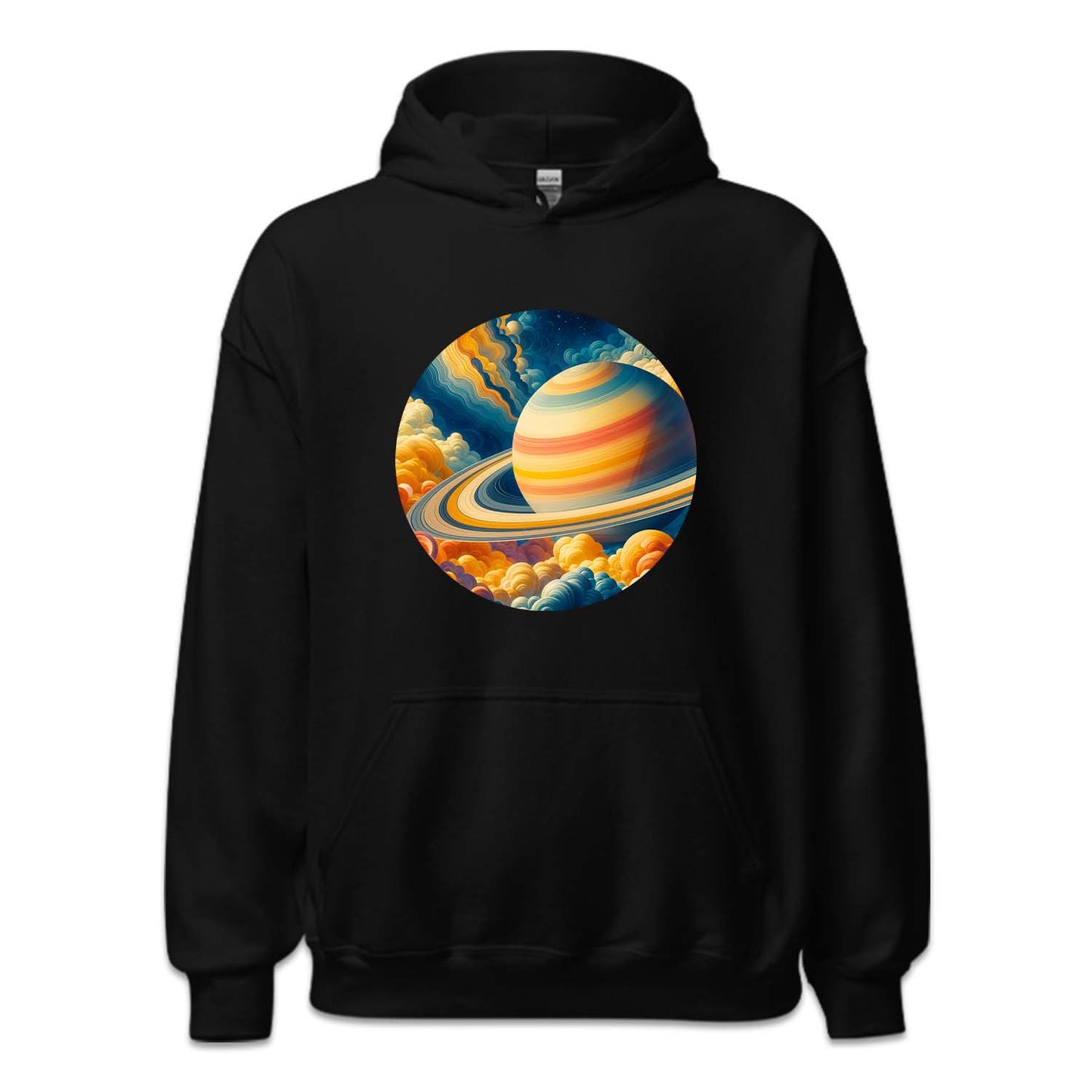 Psychedelic Saturn Nebula Planet Rings Cosmic Galaxy | PRODUCT CODE: PSDYATURNPL