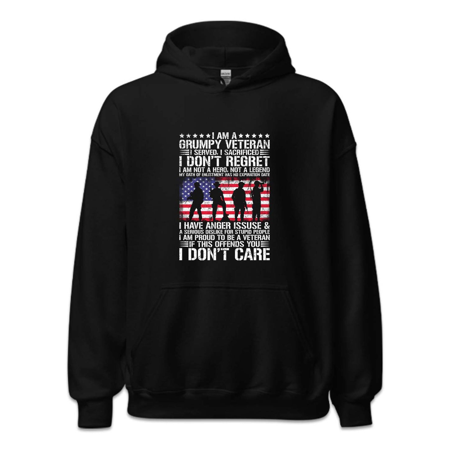 I Am A Grumpy Veteran I Served I Sacrificed I Don't Regret USA Military Service | PRODUCT CODE: MGRPYVTRNS