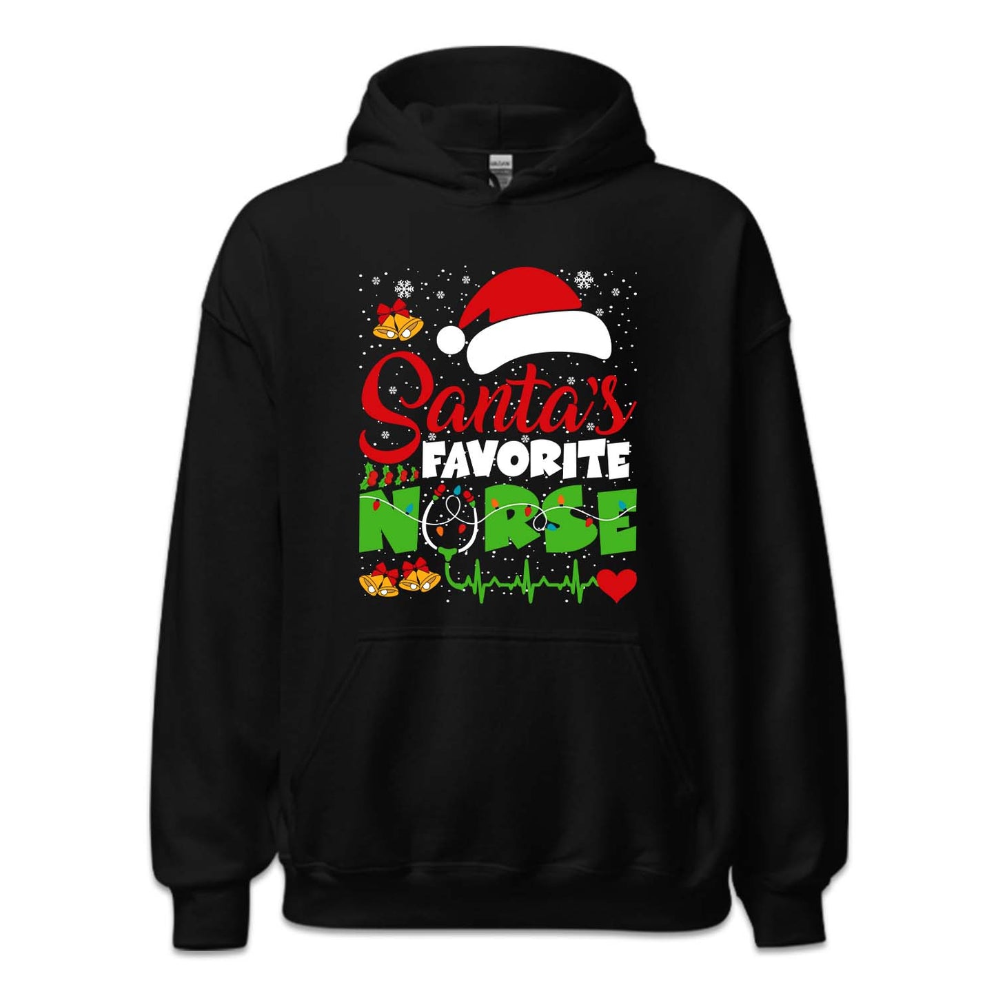 Santa's Favorite Nurse Christmas Cozy Nursing Xmas | PRODUCT CODE: SNTMFVRNUES