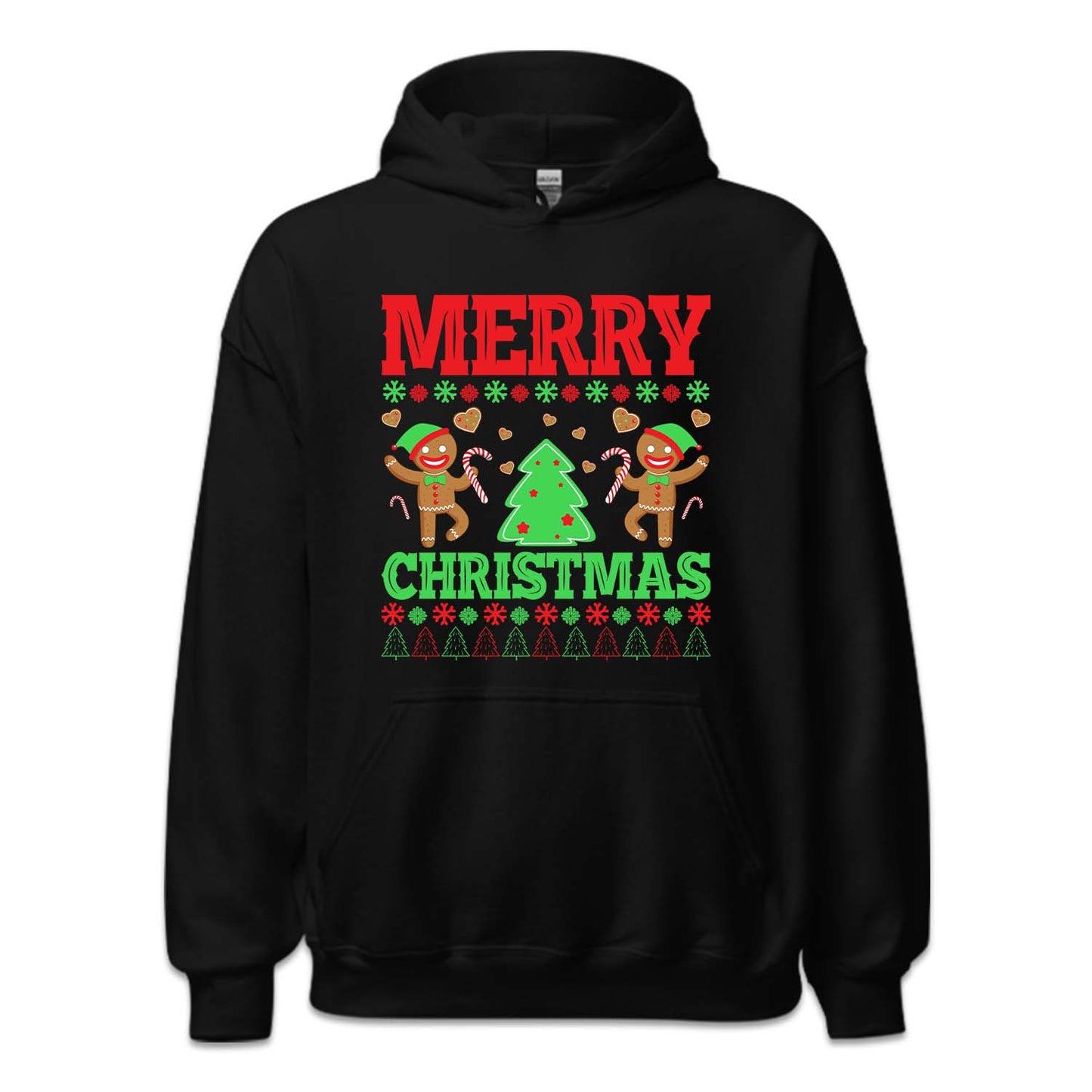 Merry Christmas Gingerbread Man Xmas Candy Can | PRODUCT CODE: MYRCHGNRBDA