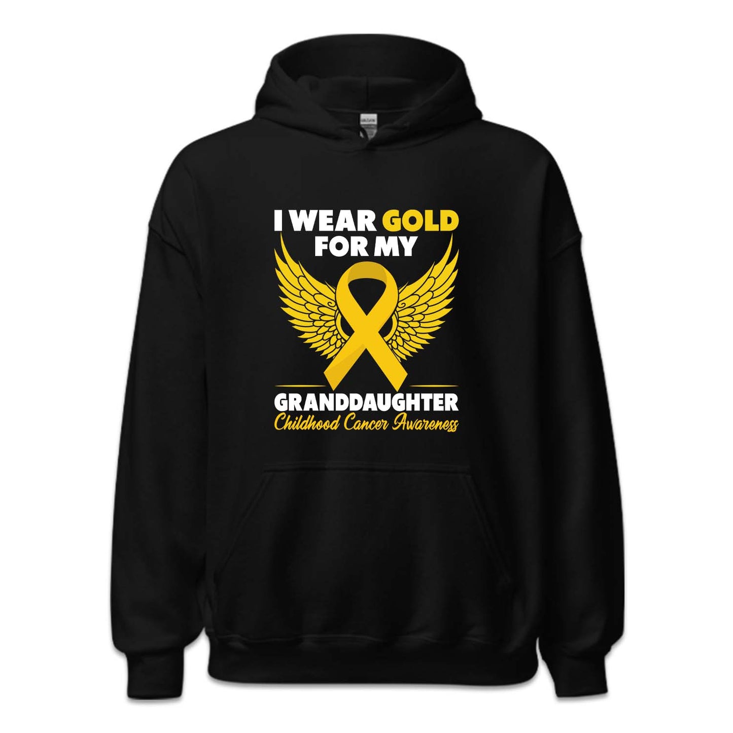 Childhood Cancer Awareness I Wear Gold For My Granddaughter | PRODUCT CODE: WRGLDFMGRD