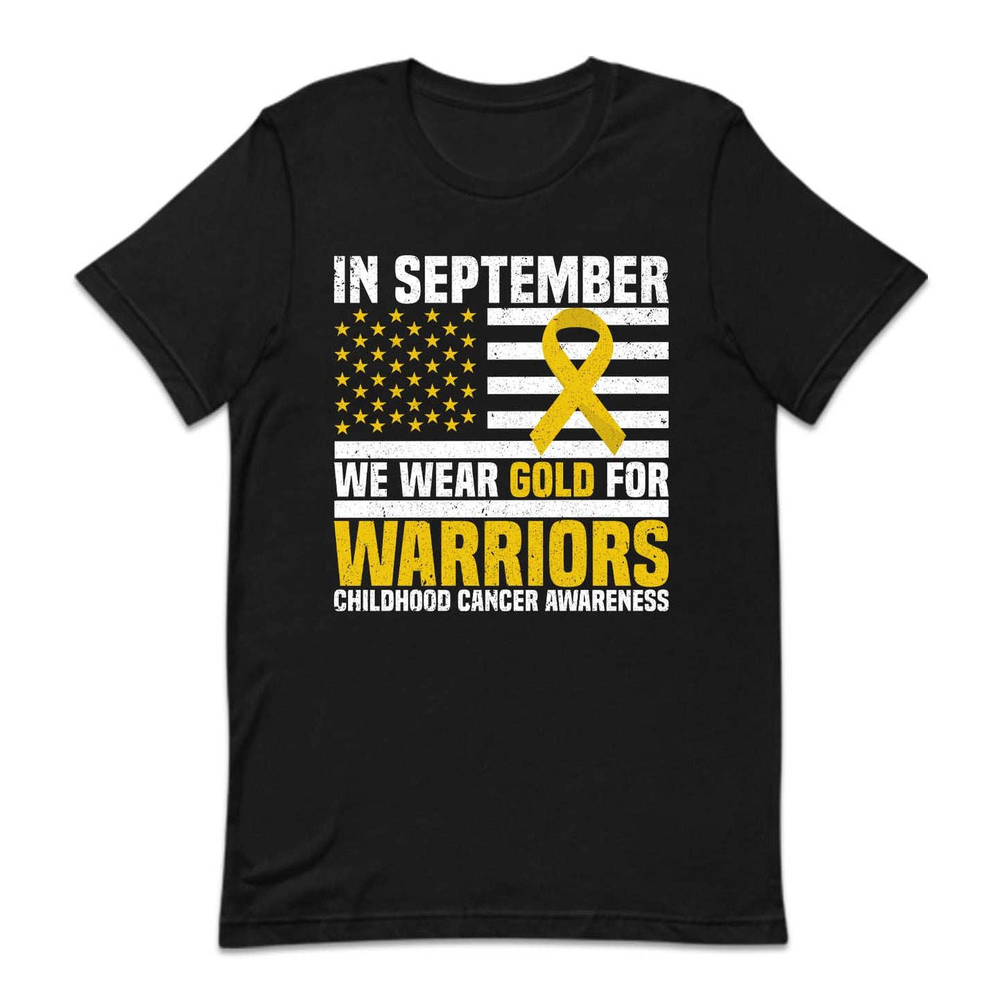 Childhood Cancer Awareness Pediatric Cancer Support Gold Ribbon | PRODUCT CODE: GLDFRWRCHL