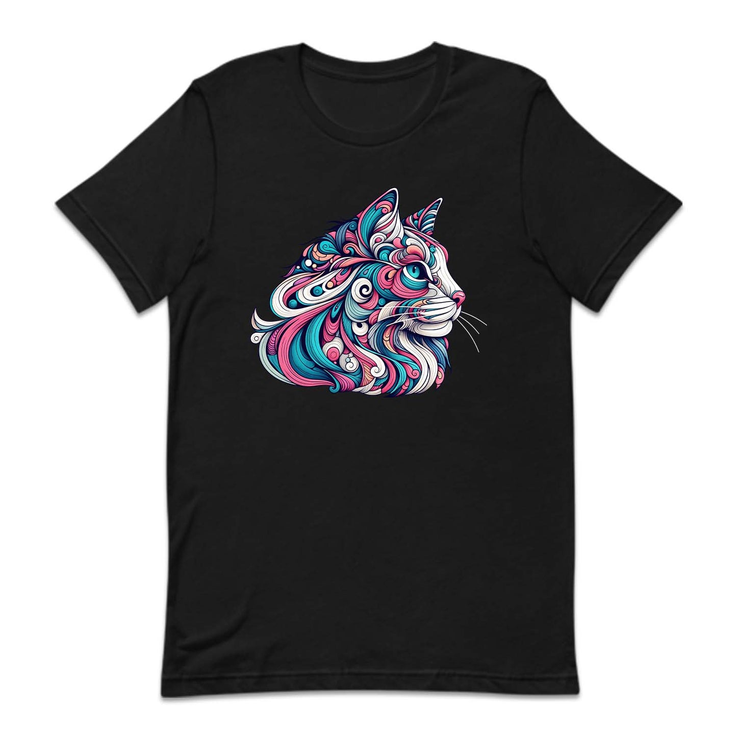 Psychedelic Colorful Maine Coon Cat | PRODUCT CODE: MNCOPSYDLT