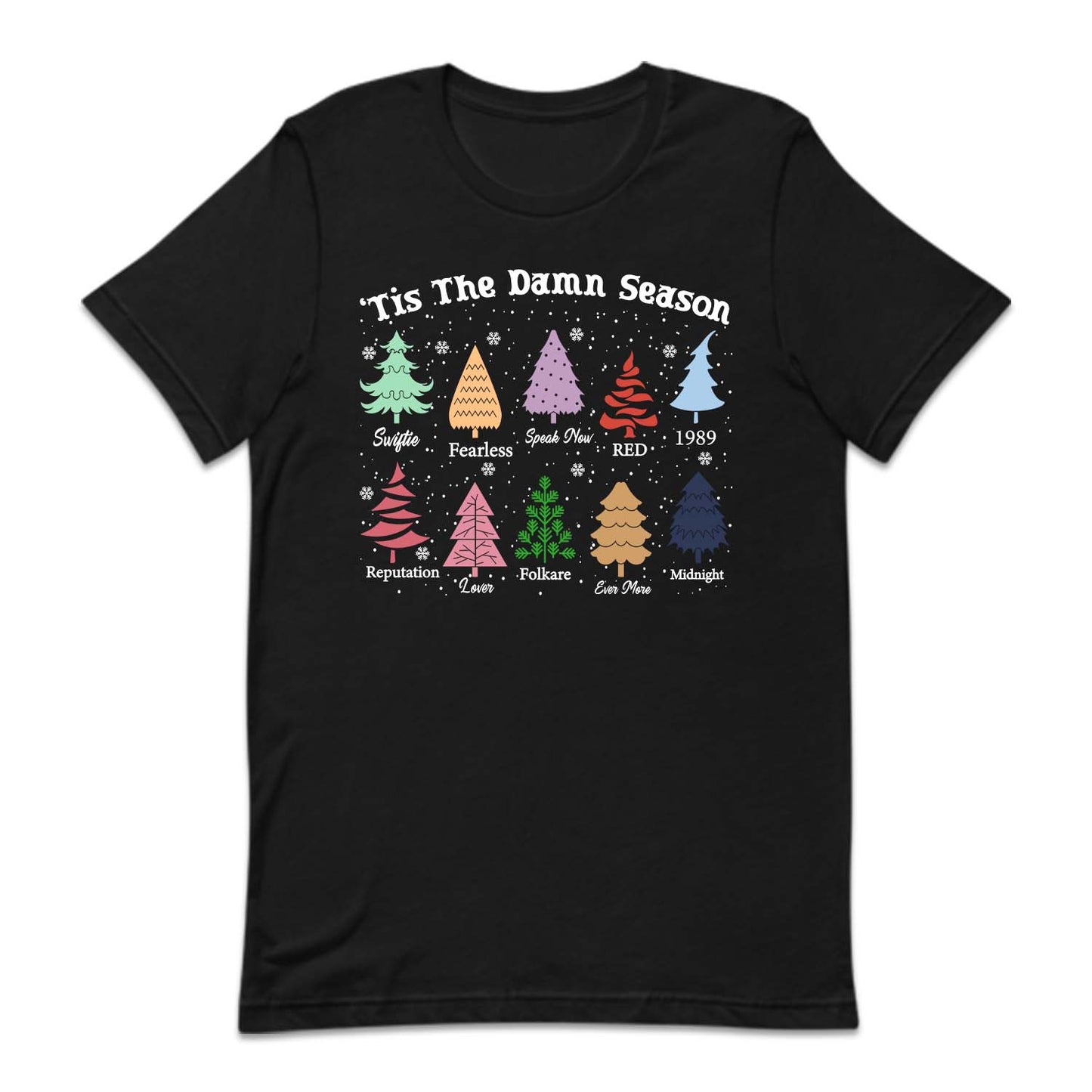 Christmas Tree Swiftie Xmas Ugly Albums Retro Tis The Damn Season | PRODUCT CODE: RTSDMNSWFT