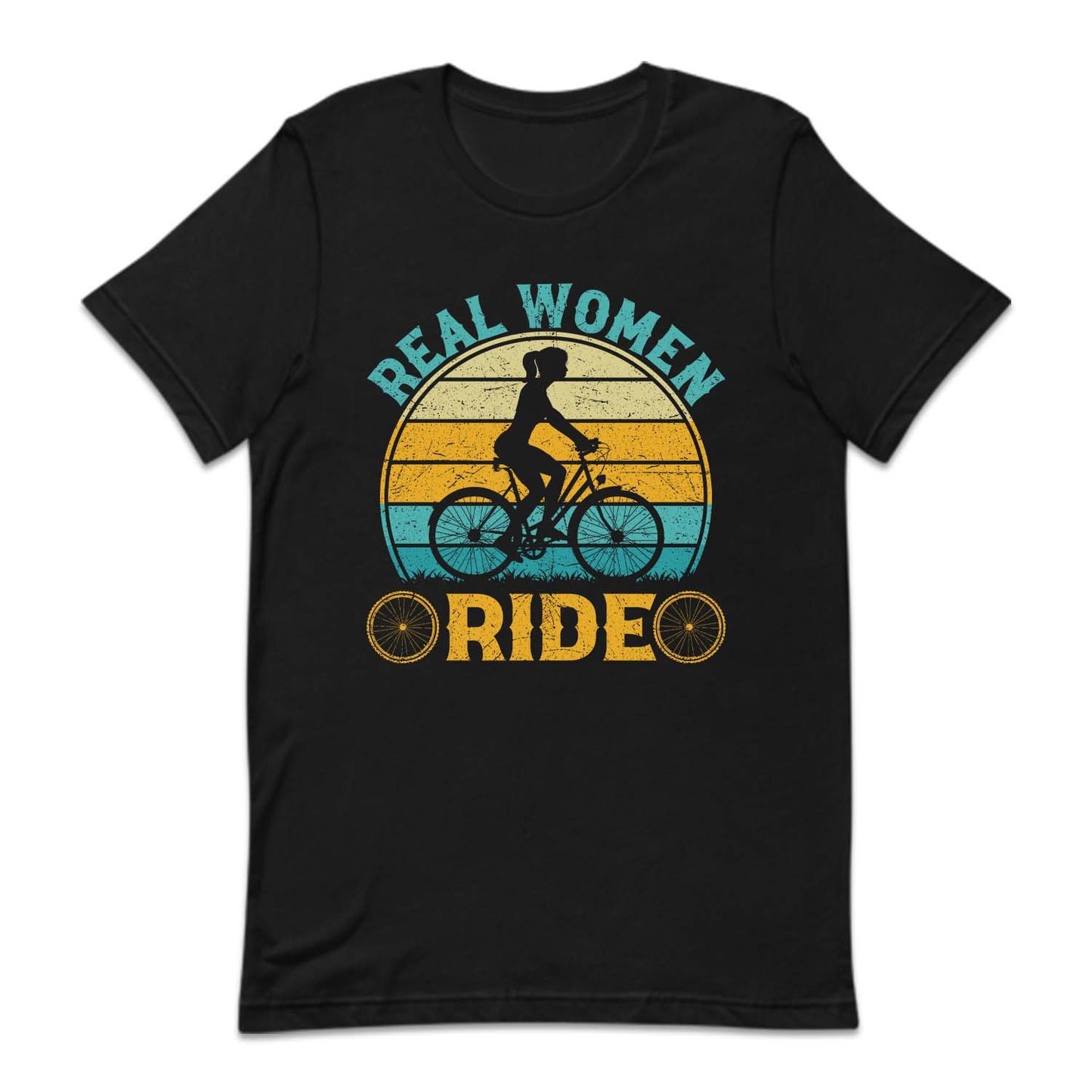 Female Cyclist Real Women Ride Bicycle Bike Lover | PRODUCT CODE: RLEWMNDIBC