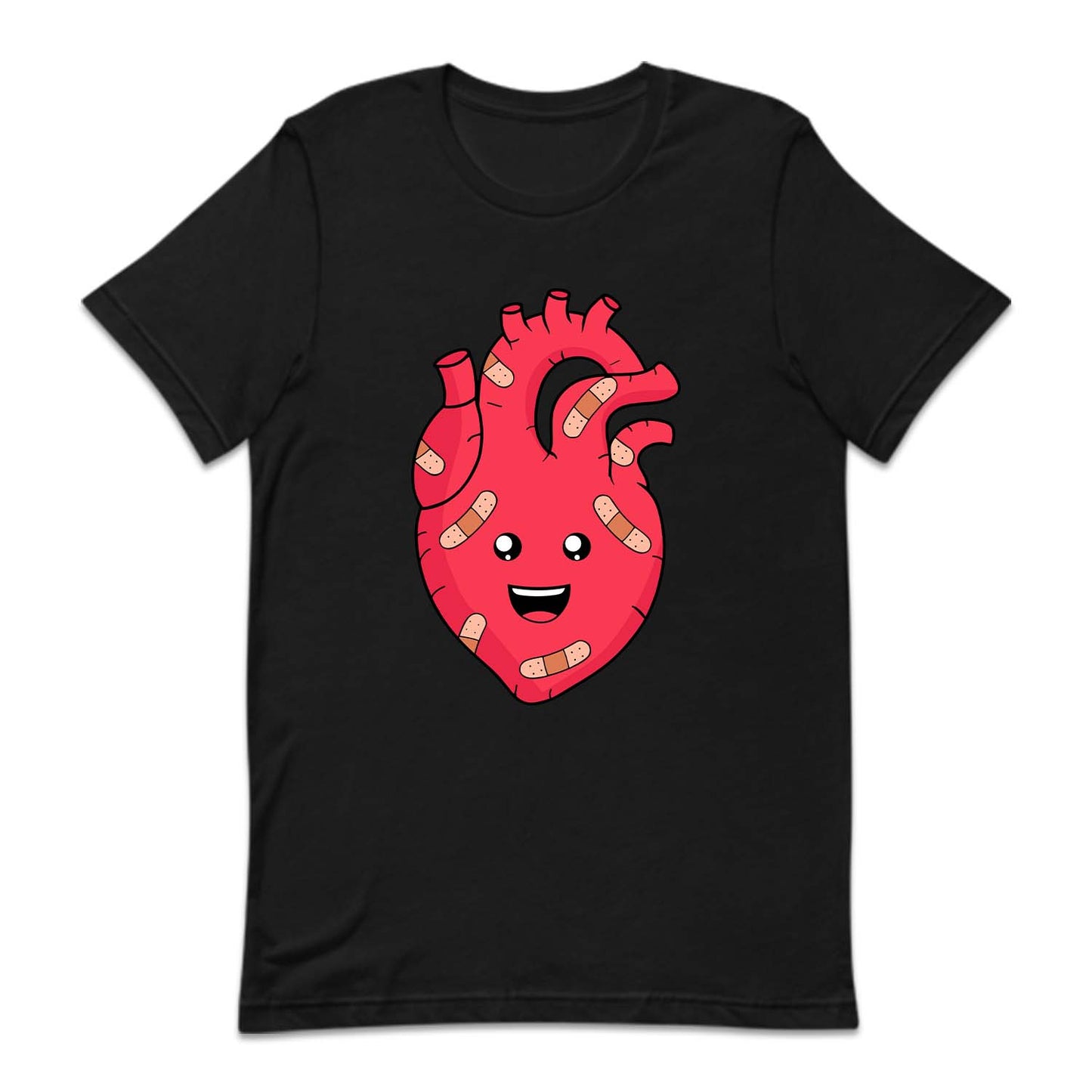 Heart With Bandaids Heart Warrior | PRODUCT CODE: FRTWBDSWA