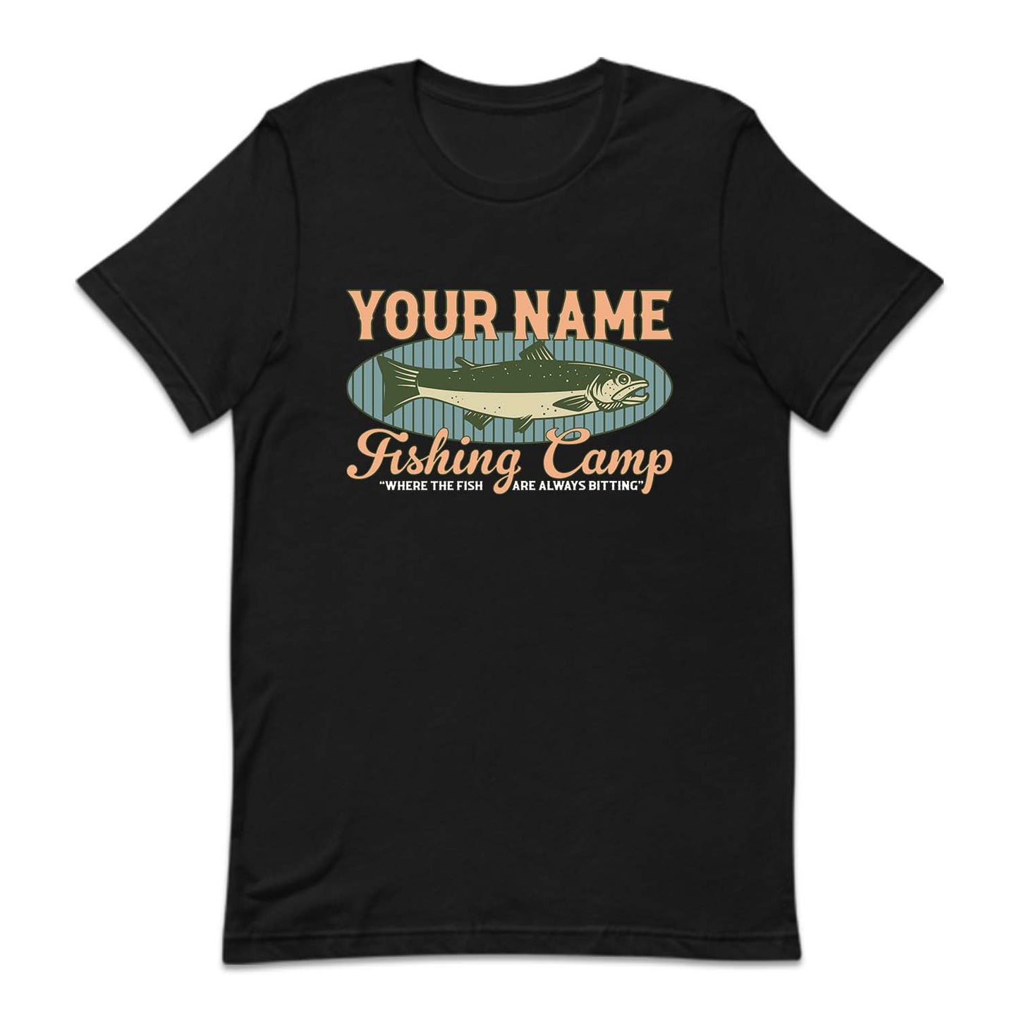 Personalized Fishing Camp Bait And Tackle | PRODUCT CODE: WRETFALWB
