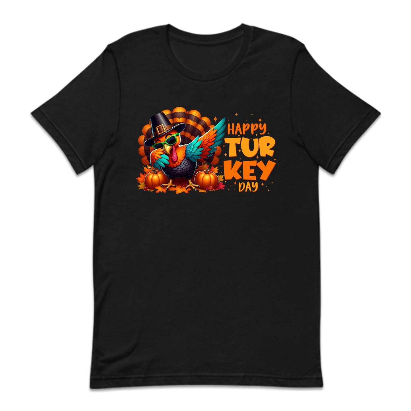 Happy Turkey Day Dabbing Turkey Thanksgiving  | PRODUCT CODE: DBNGTKYRHP