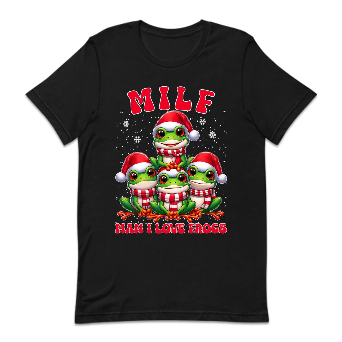 Frogs Christmas MILF Man I Love Frogs Humorous Xmas Frog | PRODUCT CODE: FRGCHTMLFVE
