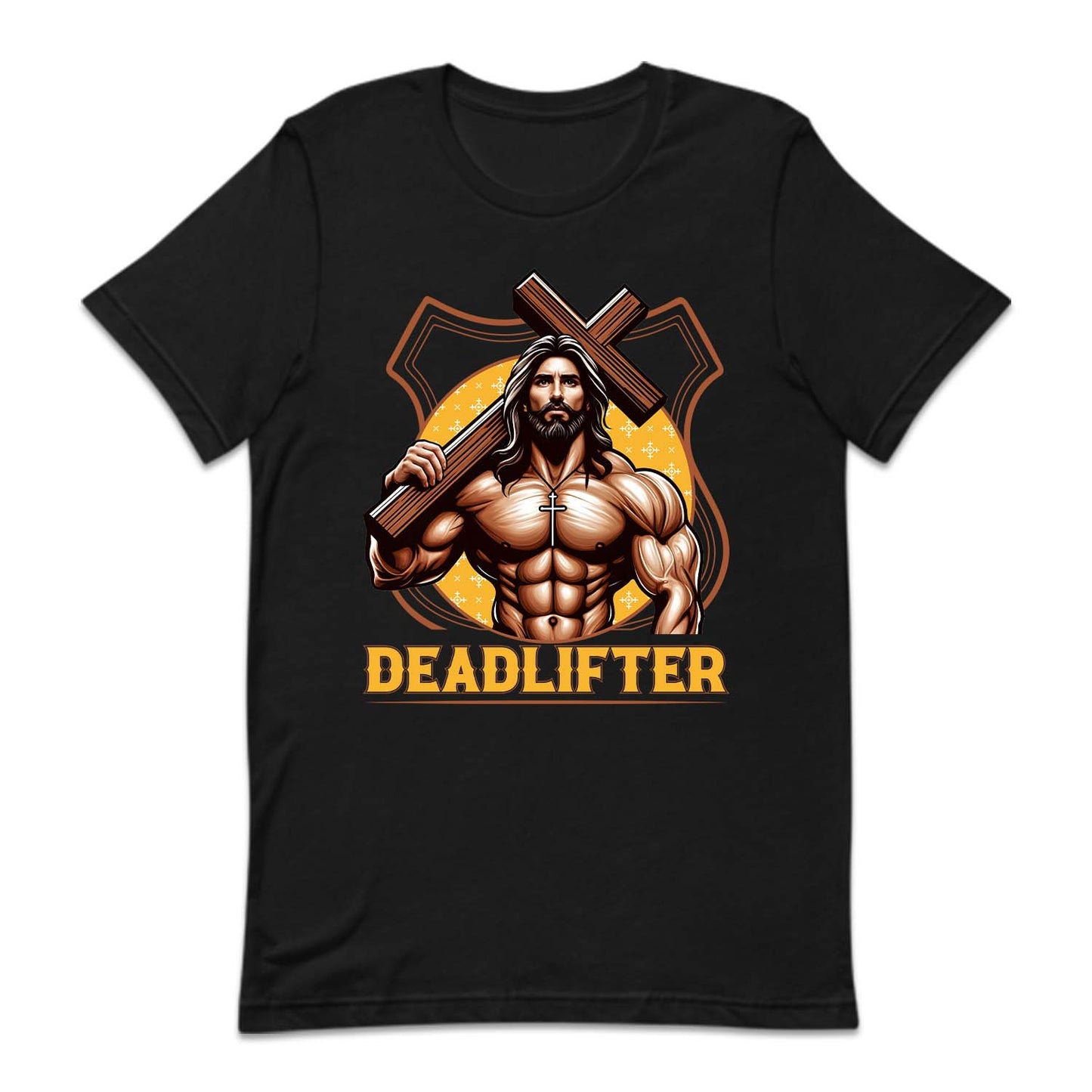 Jesus The Deadlifter Christian Workout | PRODUCT CODE: JUSTHDLFTG