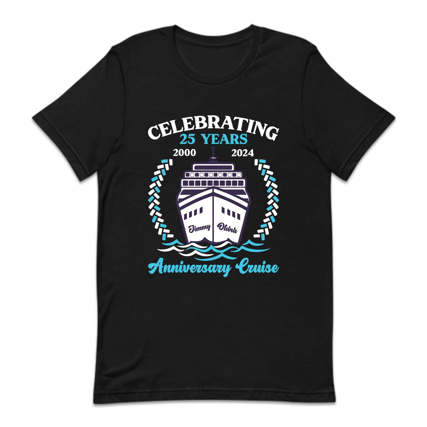 Personalized Anniversary Cruise Couples Matching | PRODUCT CODE: CSTANVRSHNY