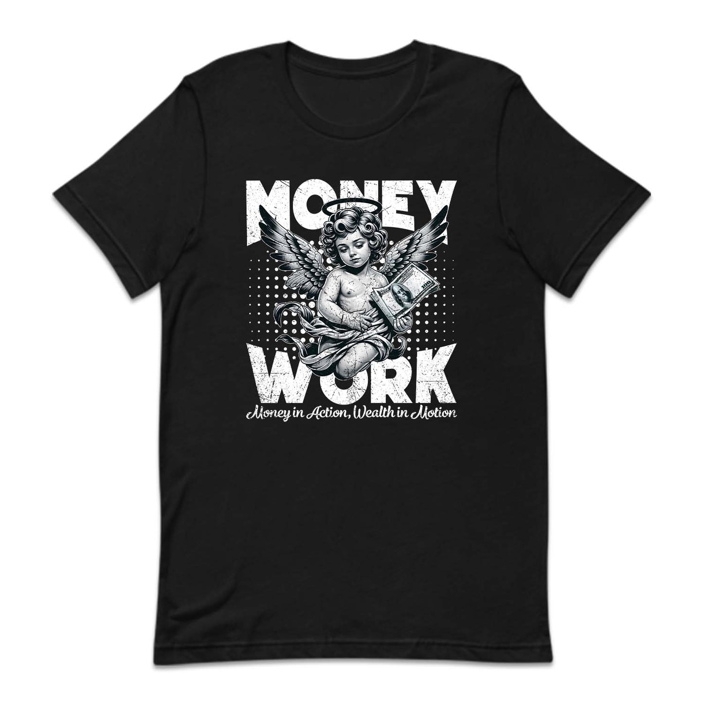 Cherub Holding $100 Bills Money Work | PRODUCT CODE: MNYWRKCHB