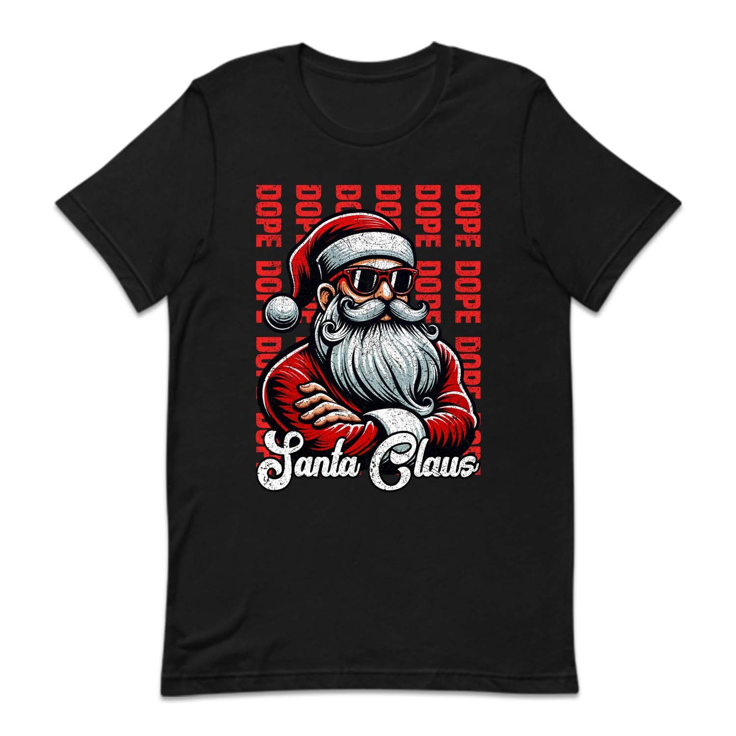 Dope Santa Claus Rock Christmas Trendy Xmas Holiday Season | PRODUCT CODE: DPTMNARKCH