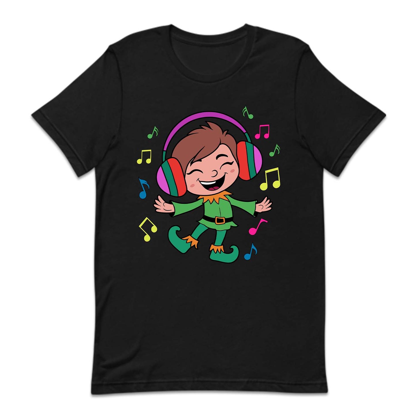Christmas Xmas Cute Dancing Elf with Headphones | PRODUCT CODE: CHREDNGELF