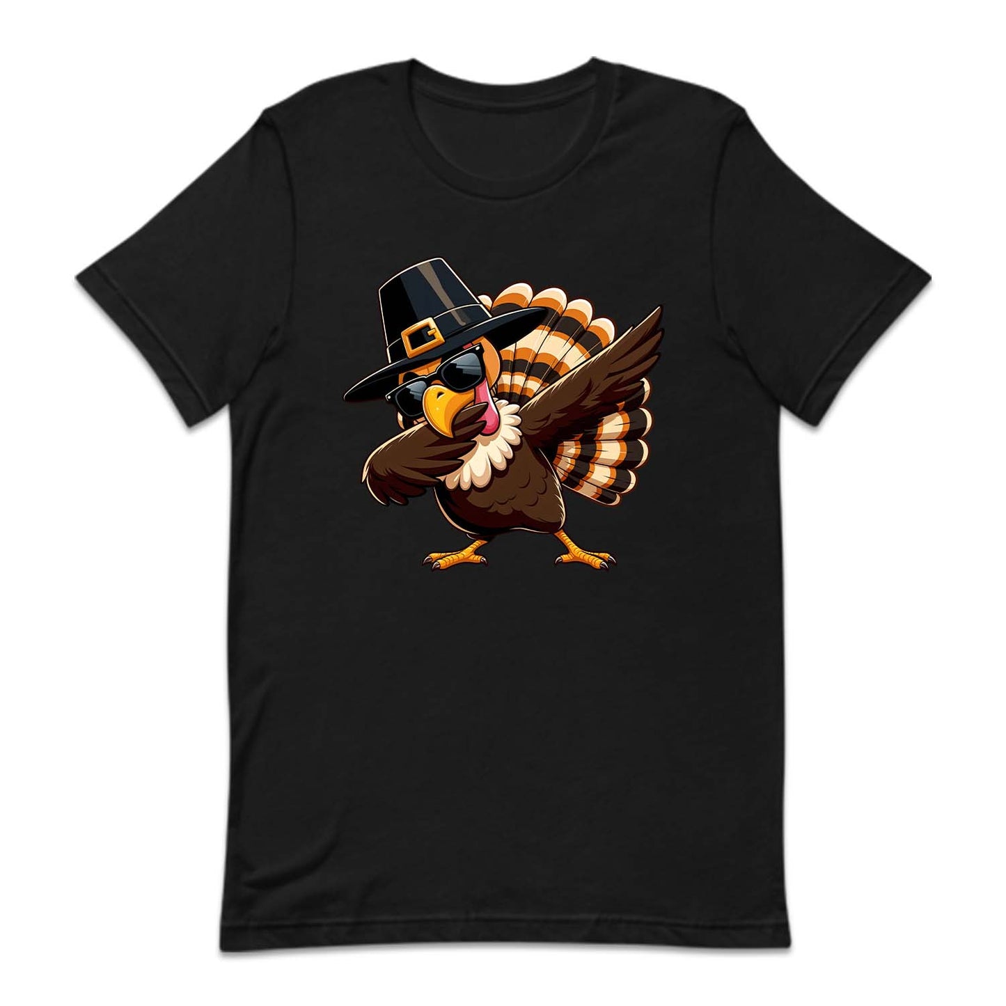 Dabbing Turkey Thanksgiving Autumn Holiday | PRODUCT CODE: DBNGTRKYVF