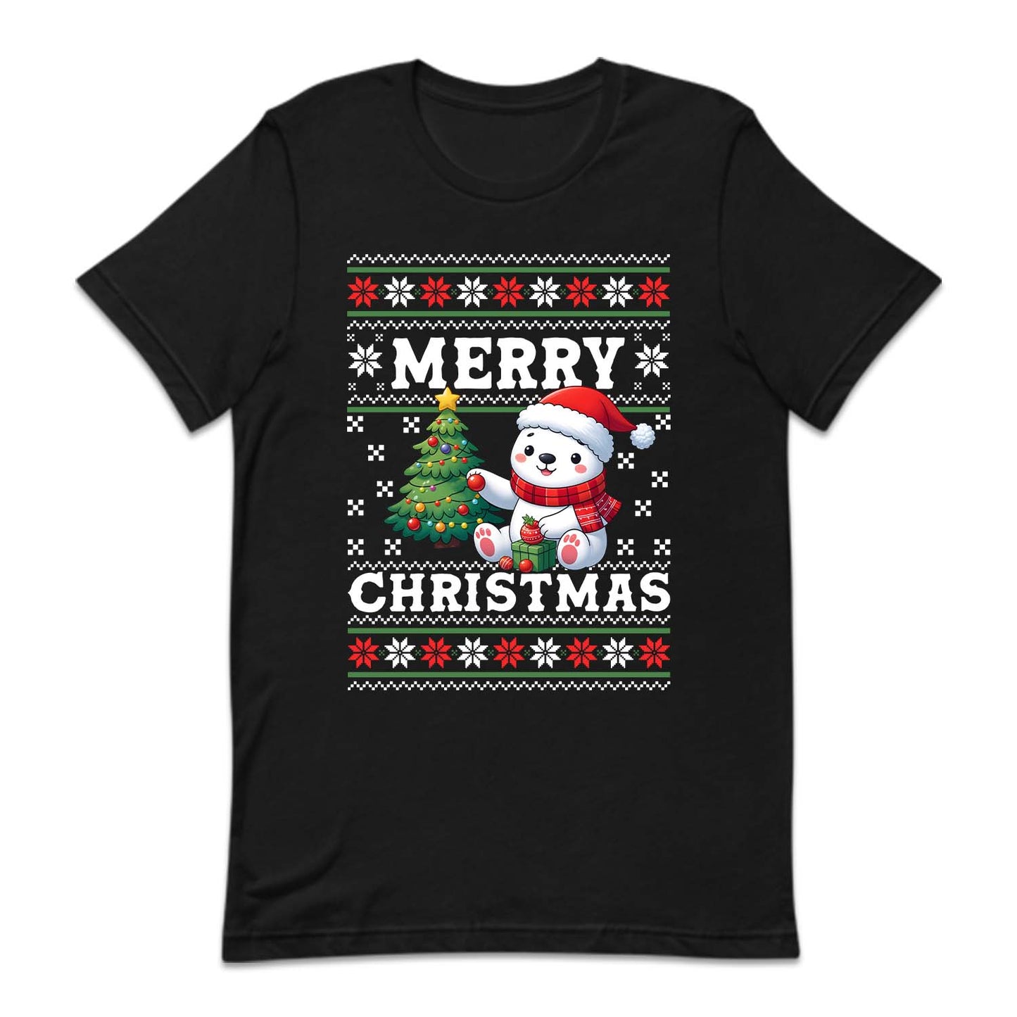 Merry Christmas Polar Bear Ugly Xmas | PRODUCT CODE: MRYCHTPLARB