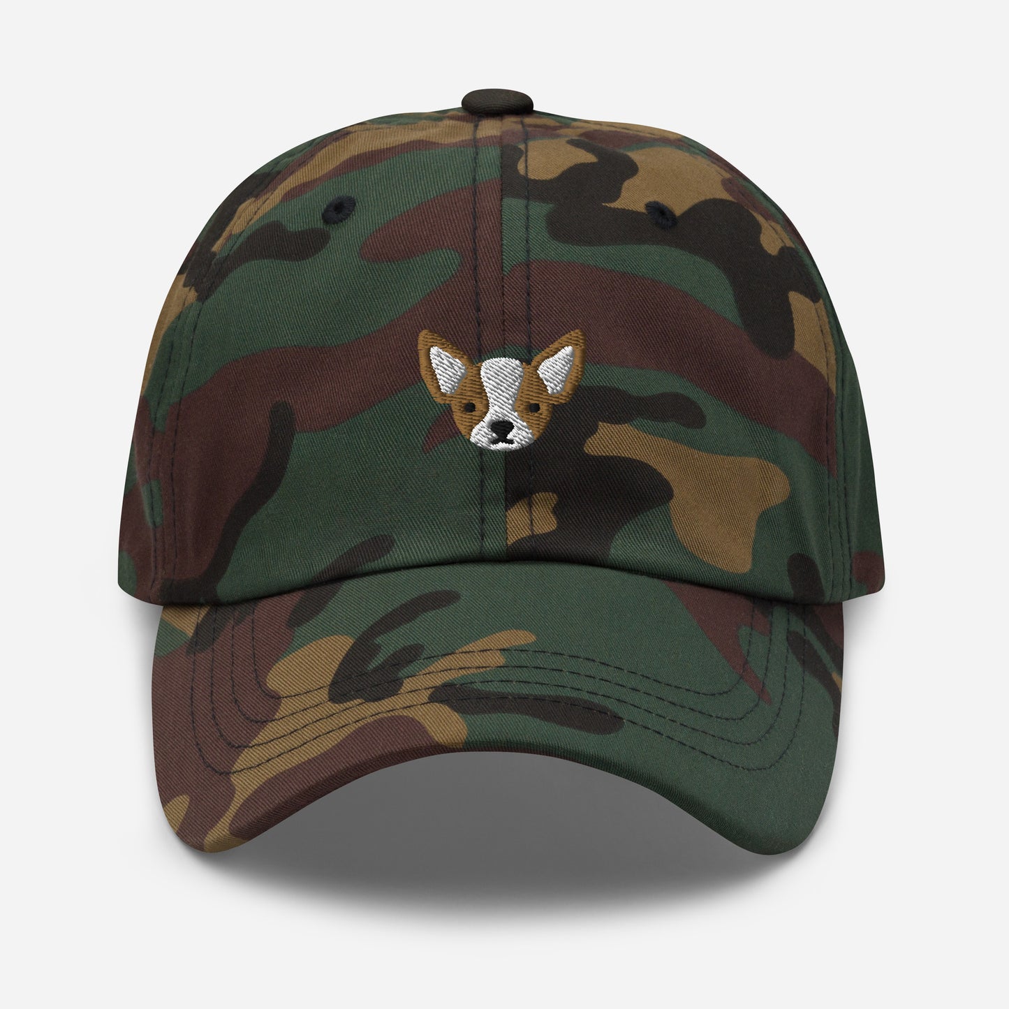Chihuahua Dad Hat, Embroidered Dog Lover Unisex Hat, Handmade Dad Cap, Chihuahua Dog Owner Adjustable Baseball Gift Cap