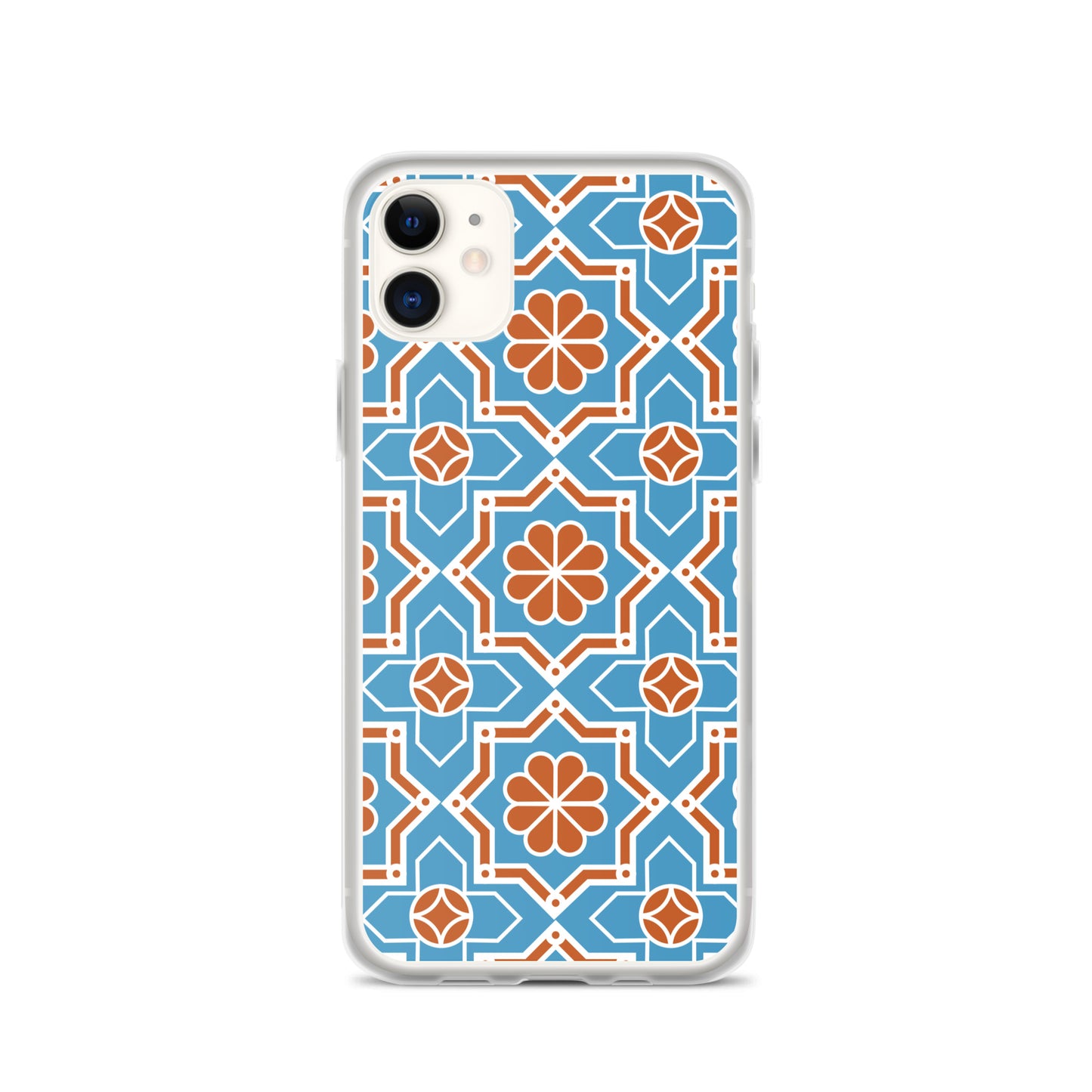 Complex Arabesque Pattern Clear Case for iPhone®