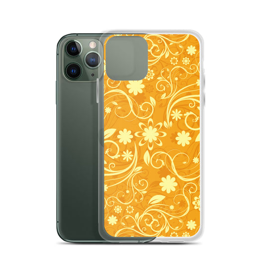 Elegant Decorative Ornamental Floral Pattern Clear Case for iPhone®