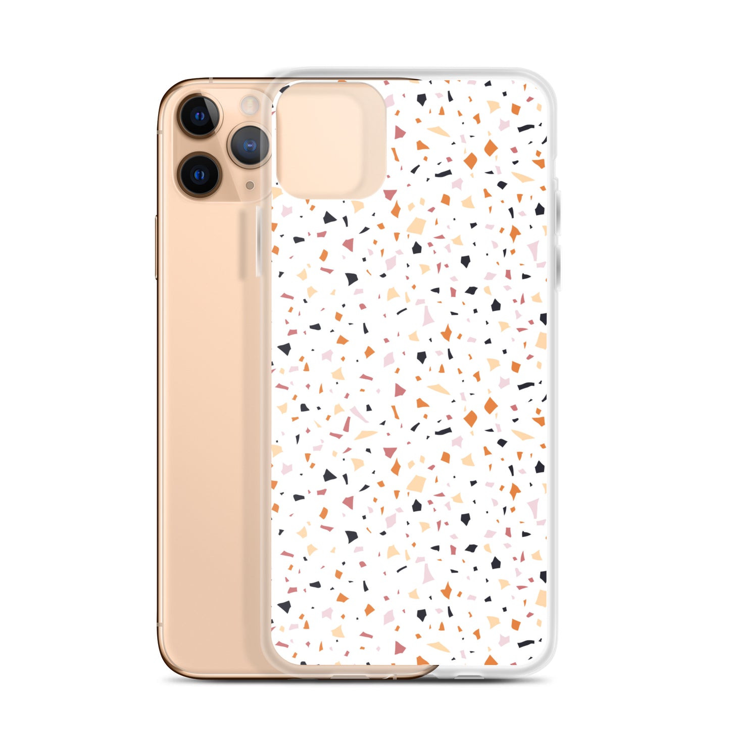 Colorful Terrazzo Pattern Clear Case for iPhone®
