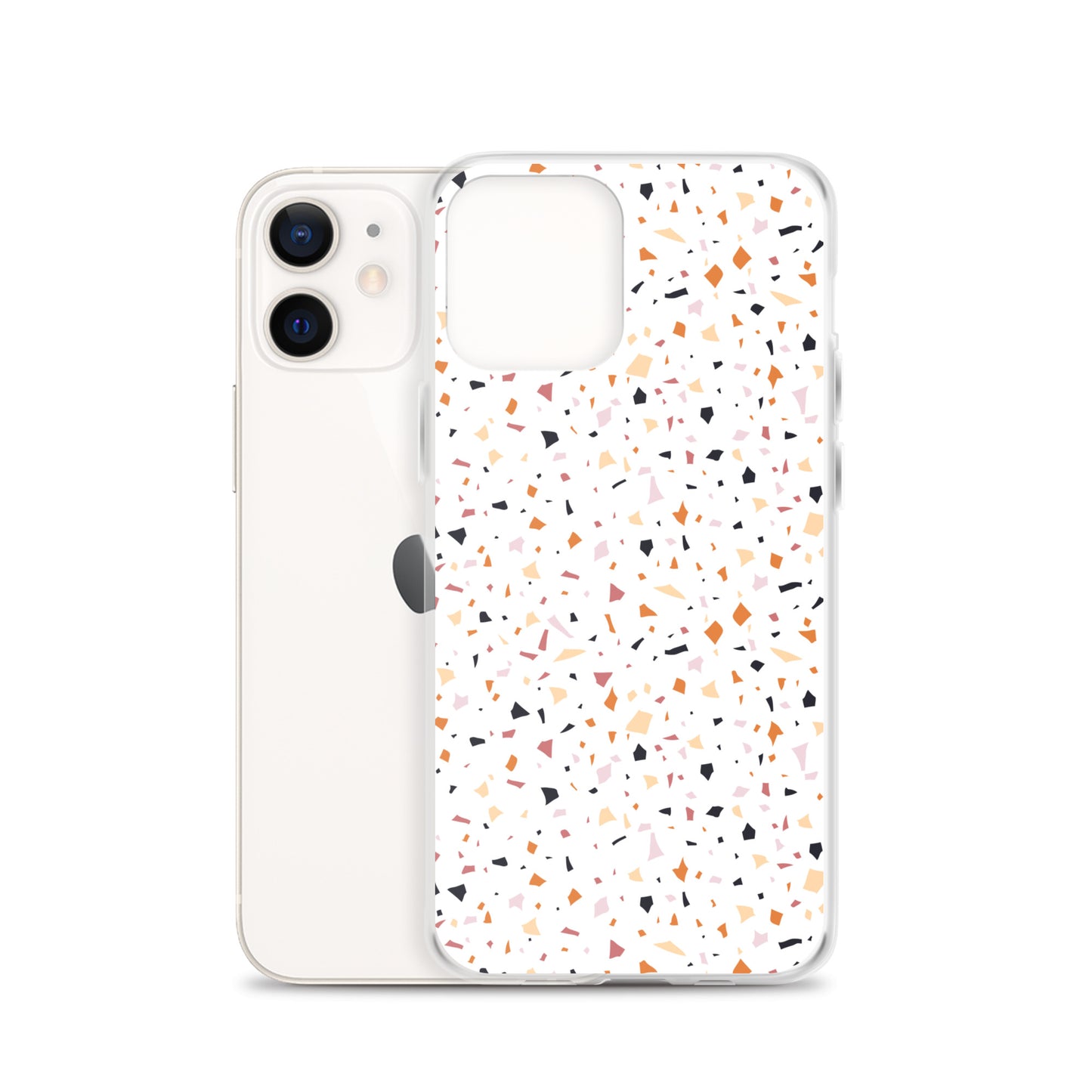 Colorful Terrazzo Pattern Clear Case for iPhone®