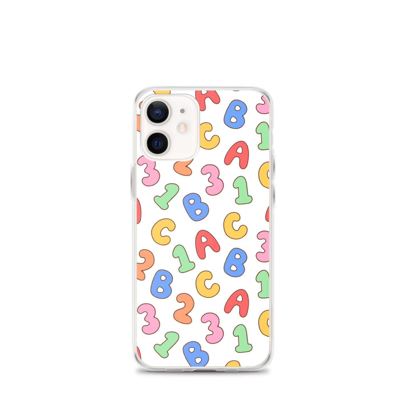 Back To School Season Pattern Clear Case for iPhone®