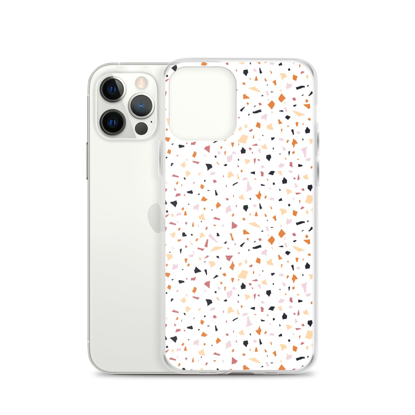 Colorful Terrazzo Pattern Clear Case for iPhone®