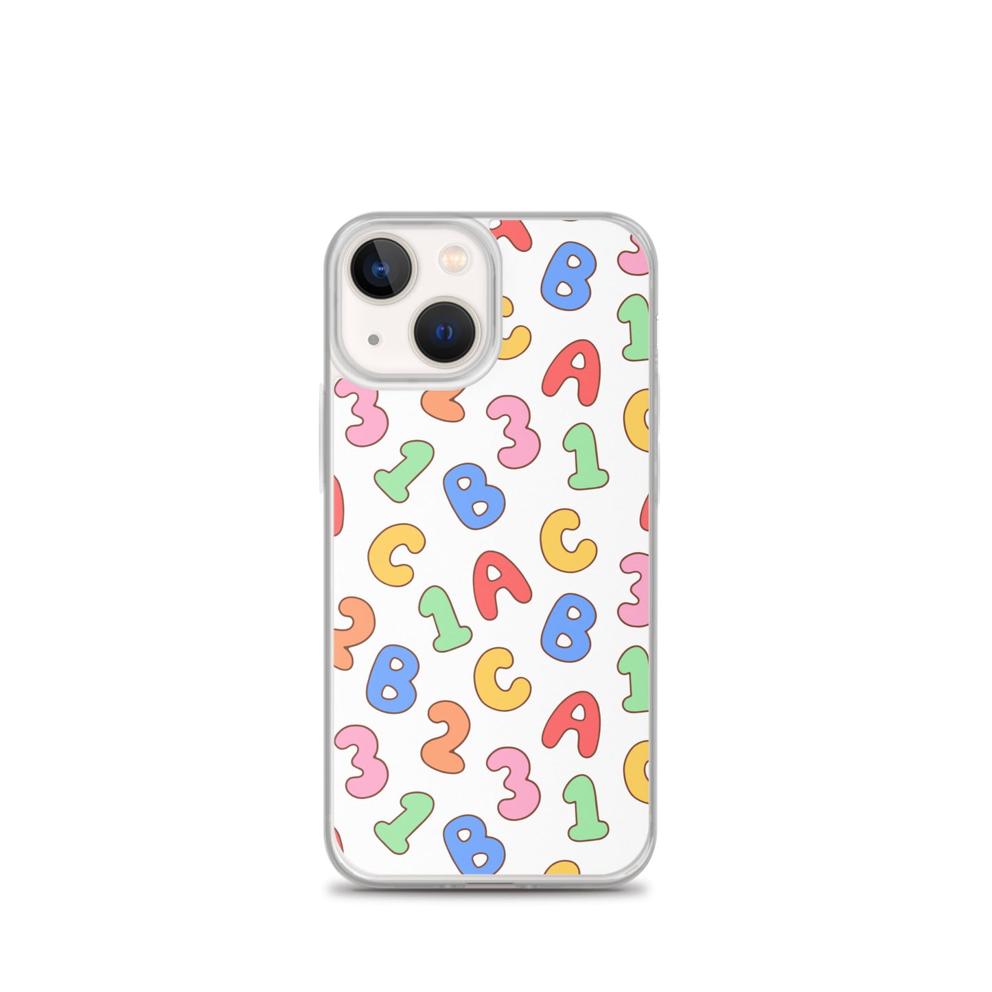Back To School Season Pattern Clear Case for iPhone®