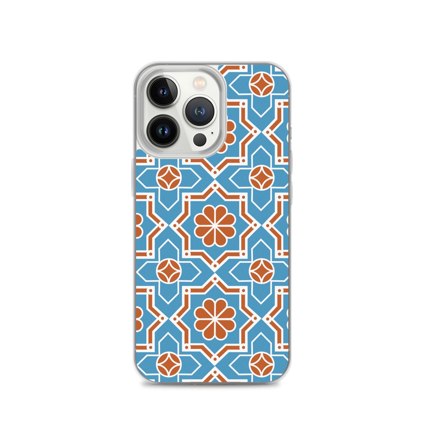 Complex Arabesque Pattern Clear Case for iPhone®