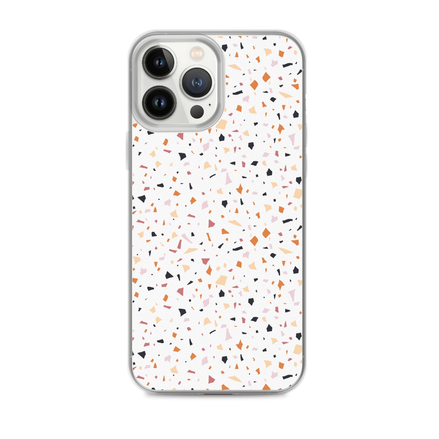 Colorful Terrazzo Pattern Clear Case for iPhone®
